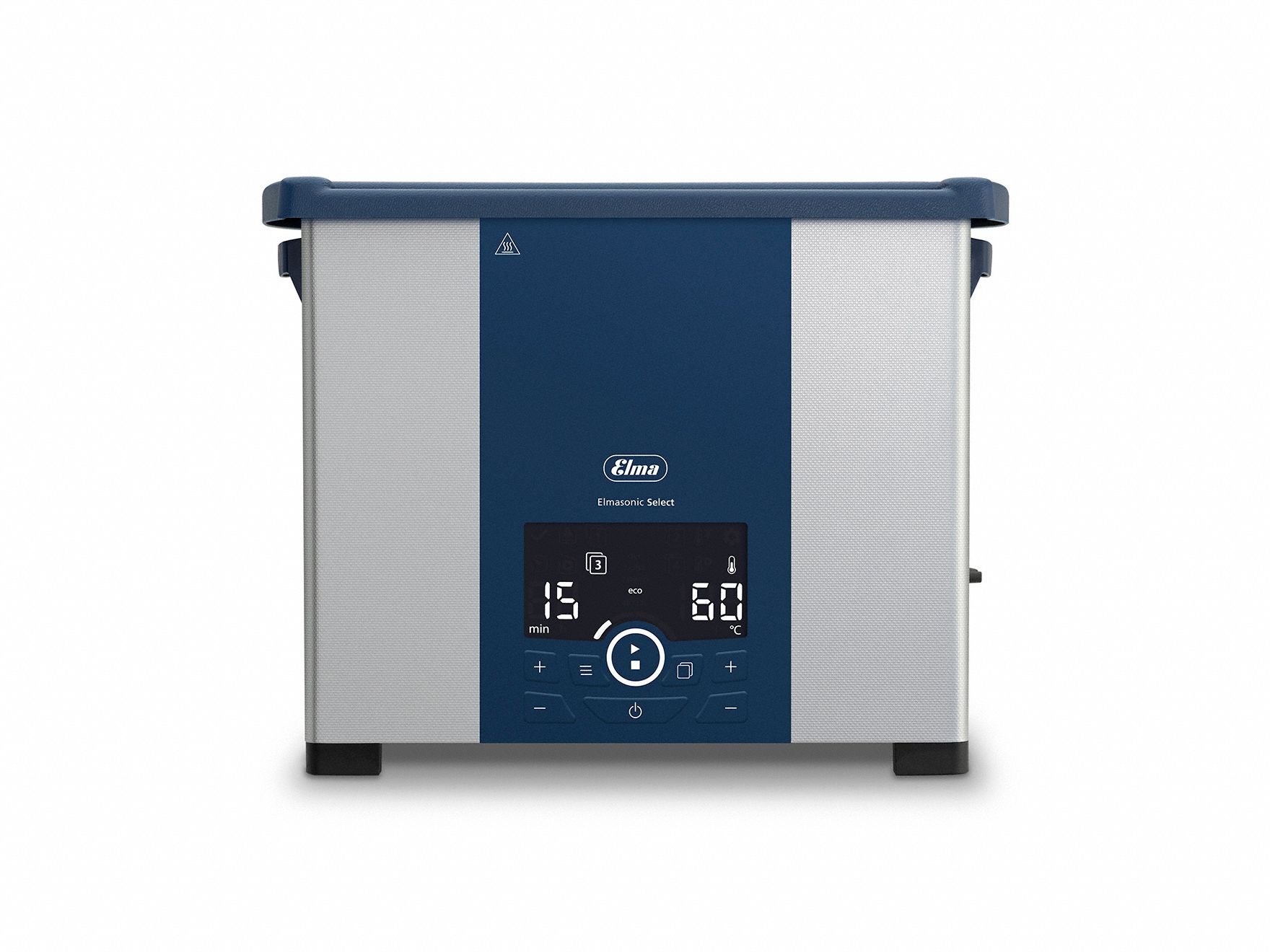 Ultrasonic Cleaner: 2.5 gal Tank Capacity, Degas/Dynamic/Eco/Heat/Pulse/Sweep