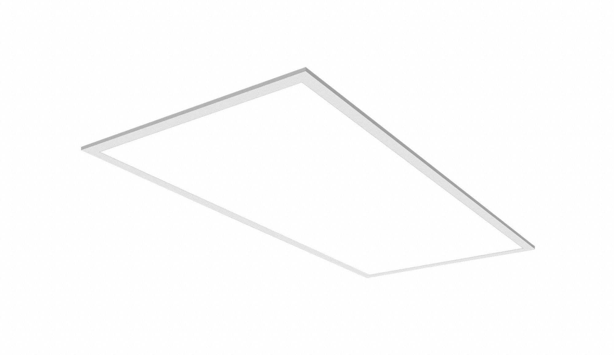 MAXLITE 4000K LED Flat Panel 2PK: 40 W Max. Fixture Watt, 4000K, 4,760 ...