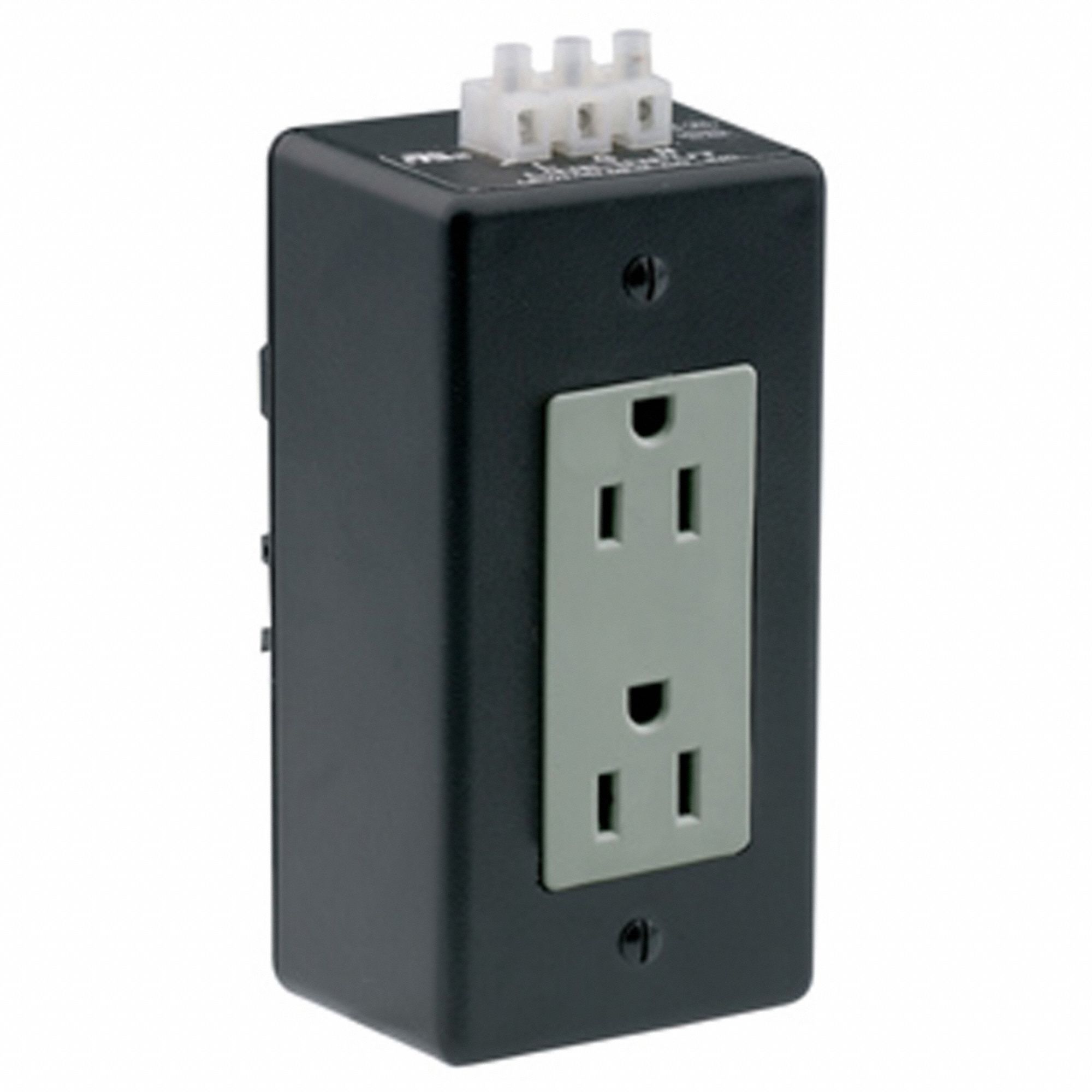 LEVITON, Decorator Duplex, 5-15R, DIN Rail Receptacle - 792T01|16252 ...