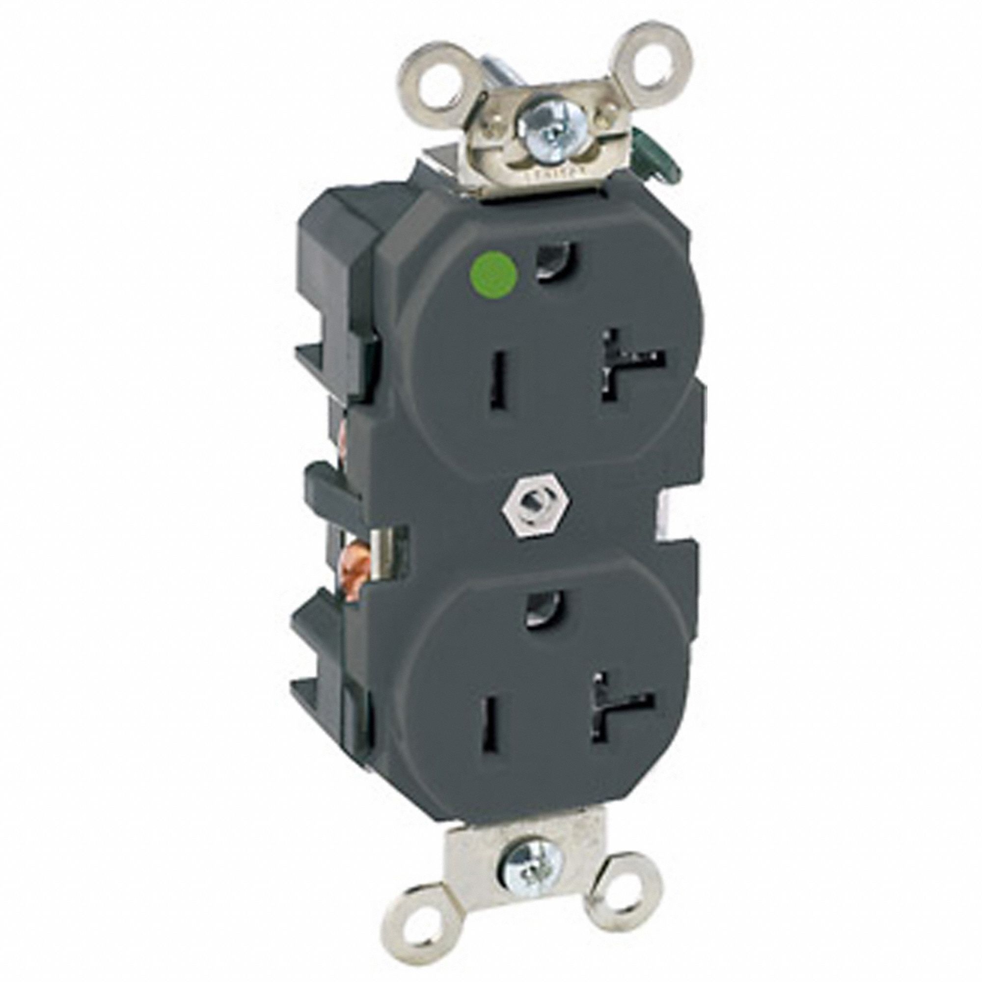 Leviton Duplex 5 20r Receptacle 792u138300 E Grainger 5386