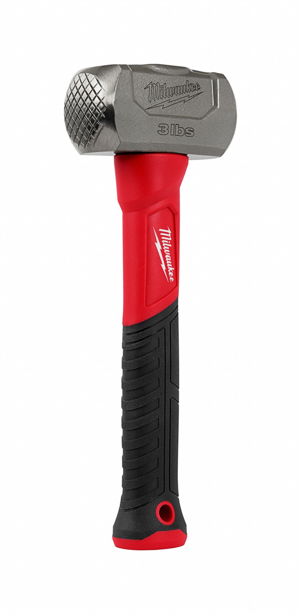 Fiberglass Handle, 3 lb Head Wt, Drilling Hammer 792UW148229310