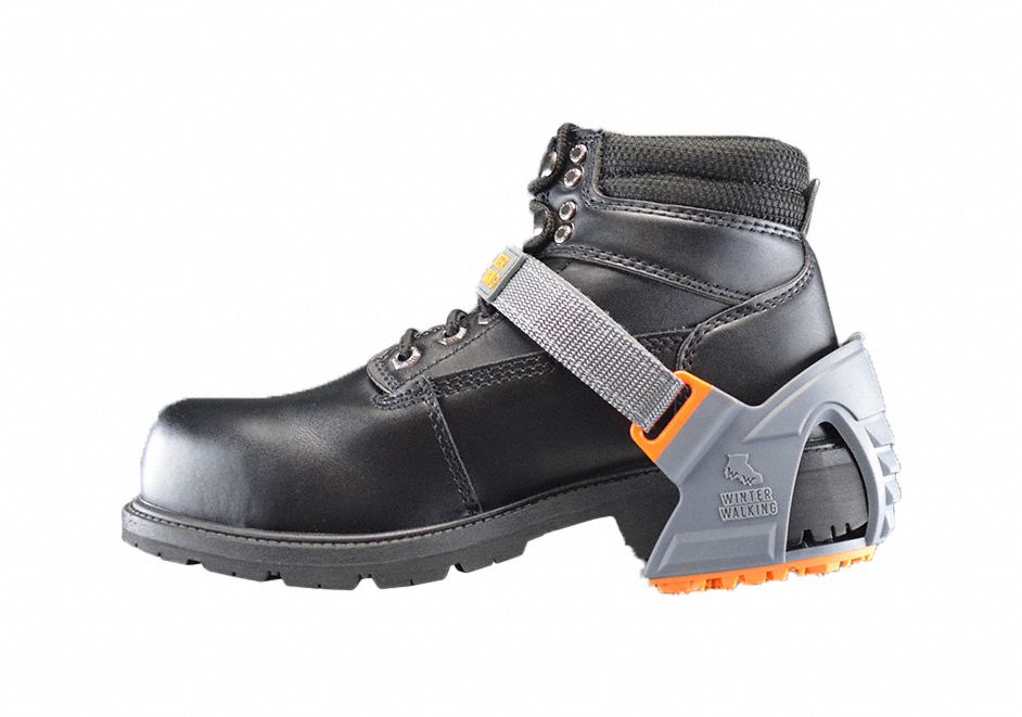 DISPOSITIF DE TRACTION,PROFIL BAS,14 GOUJONS,GRIS/ORNGE,TAILLE MOYENNE,CARBURE DE TUNGSTÈNE