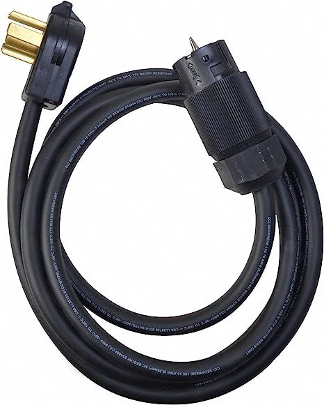 SOUTHWIRE, 10 ft Cord Lg, 125/250V AC, Temporary Power Cable