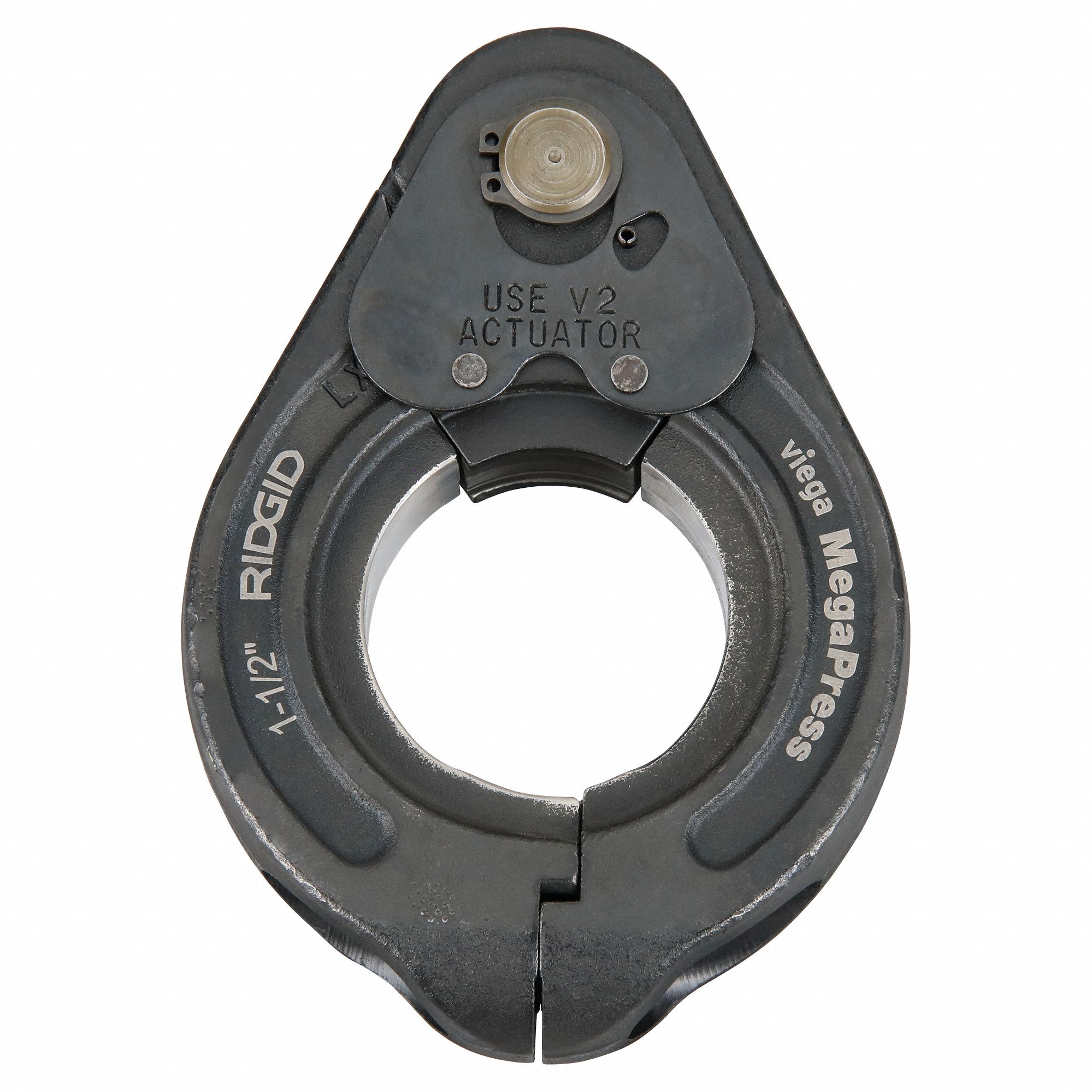 PRESS RING, STEEL, 1½ IN PIPE, EXTENDED/STANDARD, FOR RP 340 STANDARD RIDGID PRESS TOOL