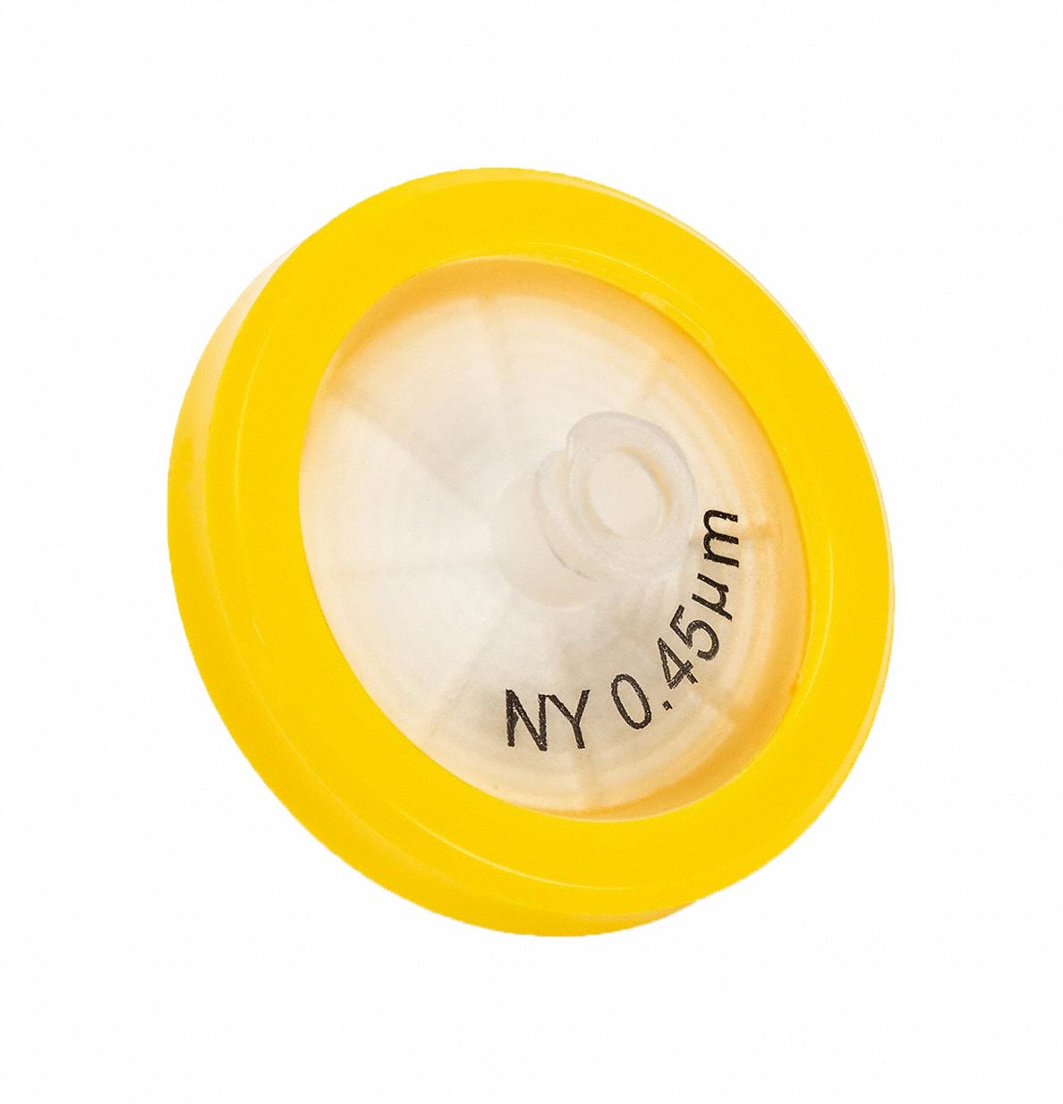 Syringe Filter: Non-Sterile, 0.45 um Pore Size, 100 mL Max Capacity - mL, Male