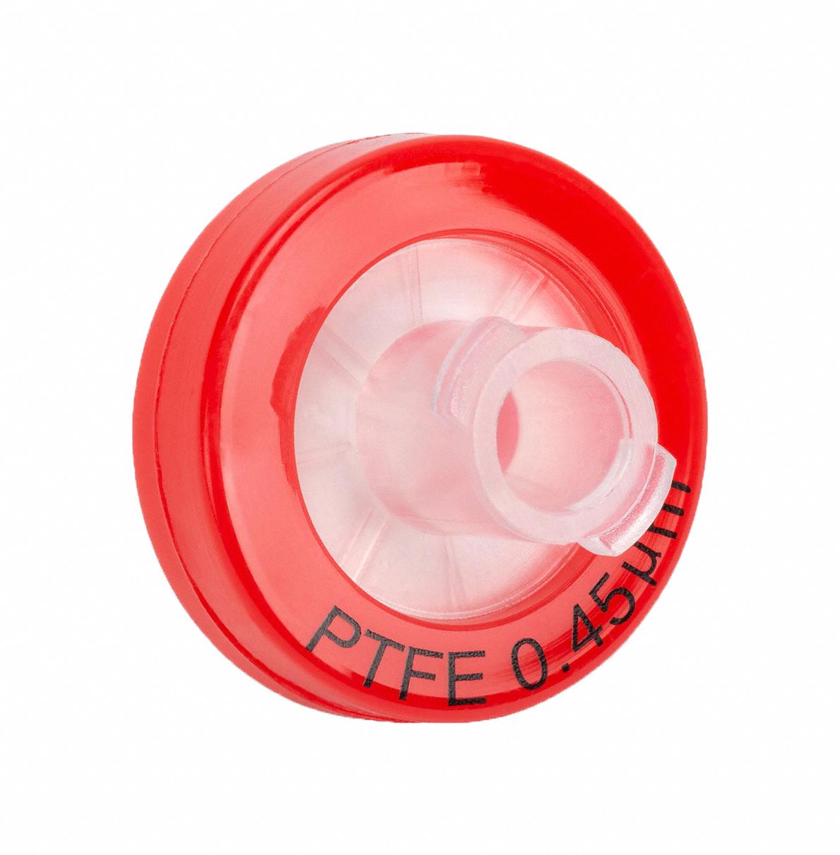 Globe Scientific Syringe Filter PTFE Hydrophobic Membrane .45um