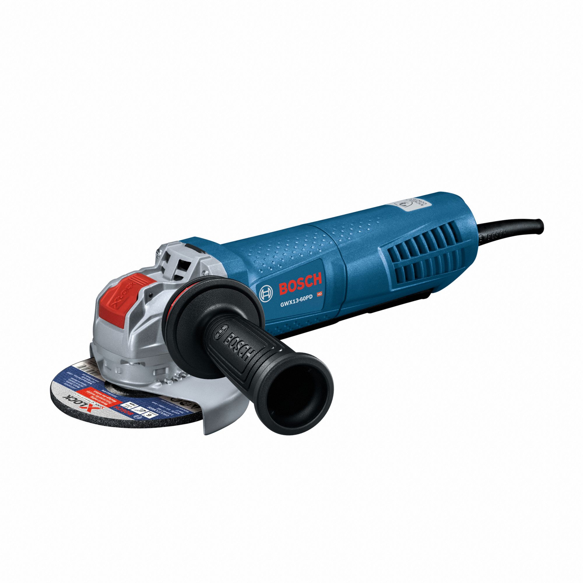 BOSCH Angle Grinder 13 A, 9,300 RPM Max. Speed, Paddle, Adj Guard/Anti