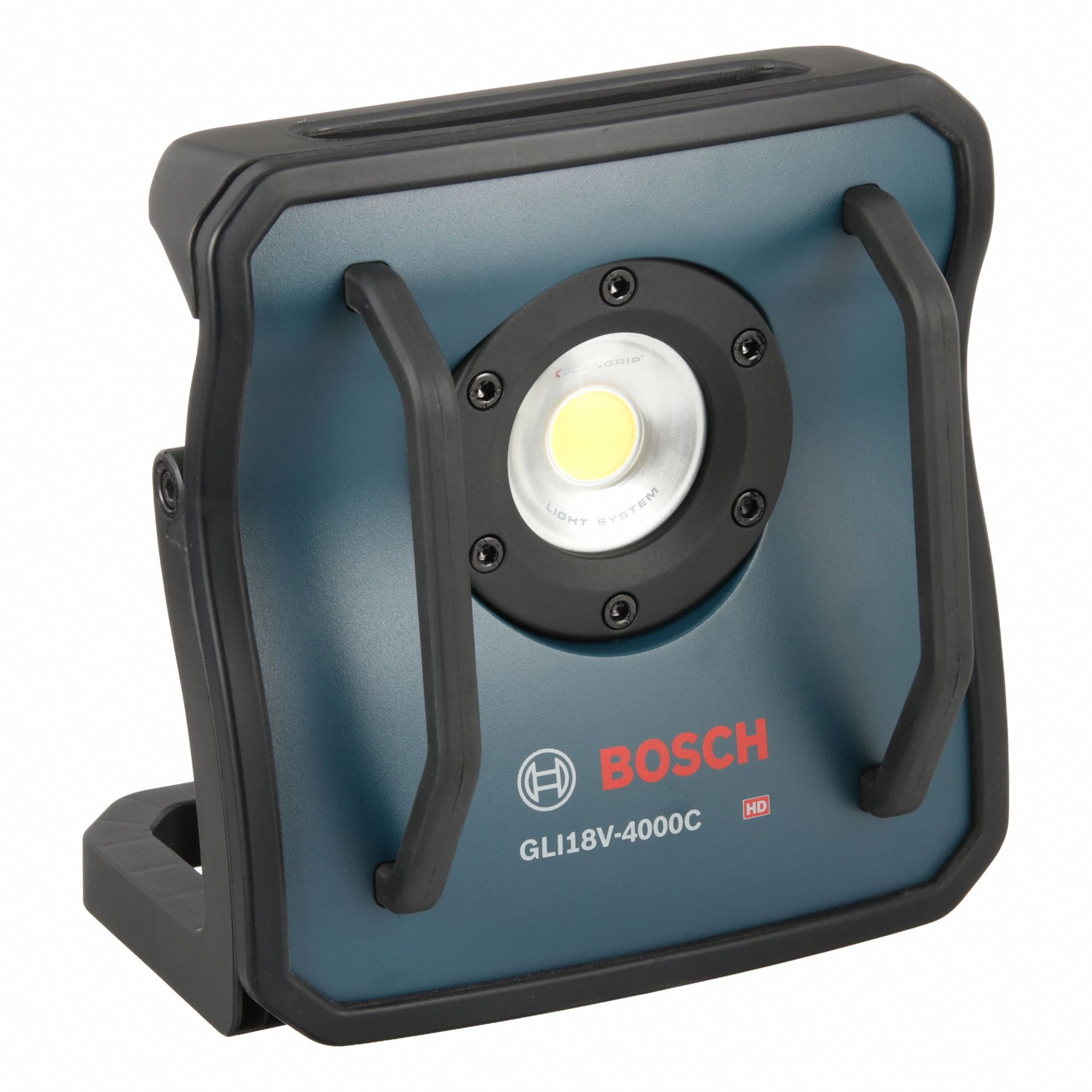 Work Light: CORE18V®, Work Light, 4, 000 lm Max., 3 Modes, 9 1/2 in Max. Ht, 18V DC
