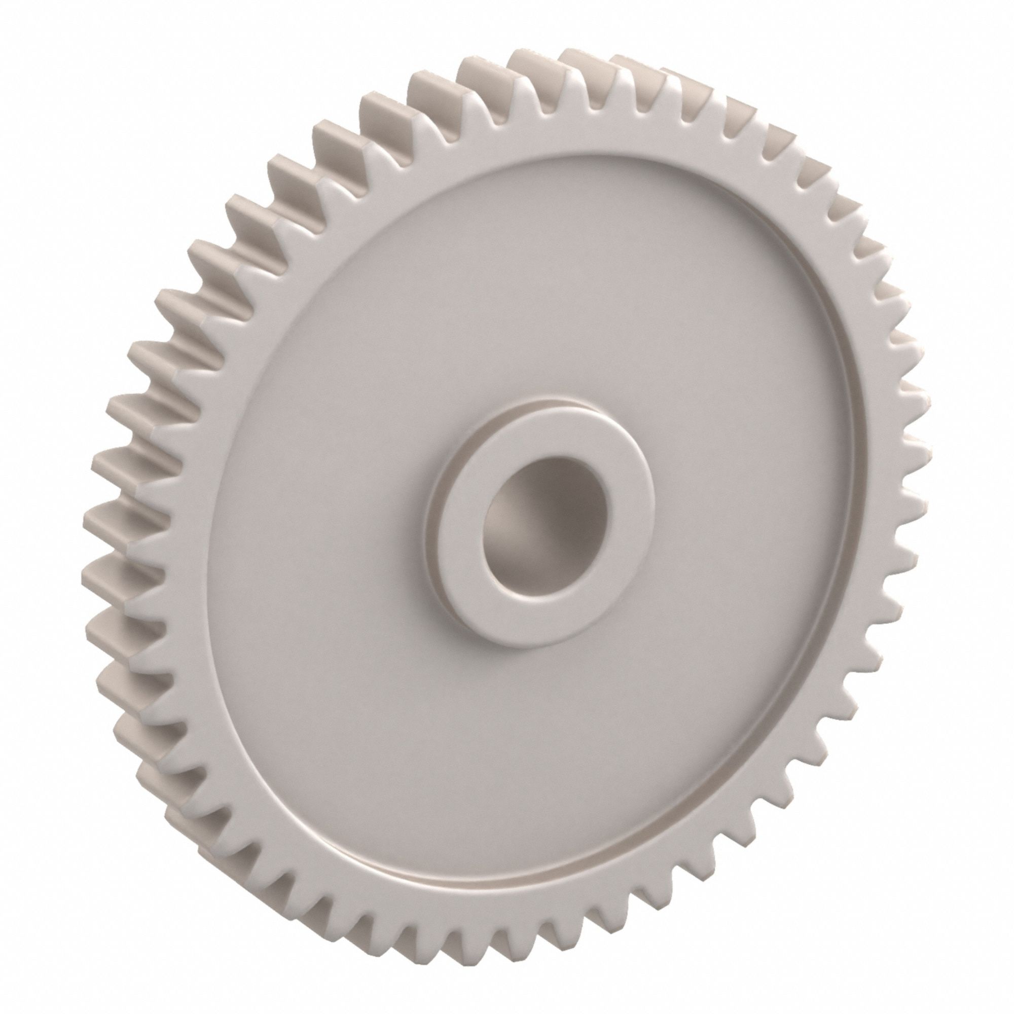 Spur Gear: Module m 1, 50 Teeth, 8 mm Bore Dia, Duracon, 20° Pressure Angle, Plain Bore