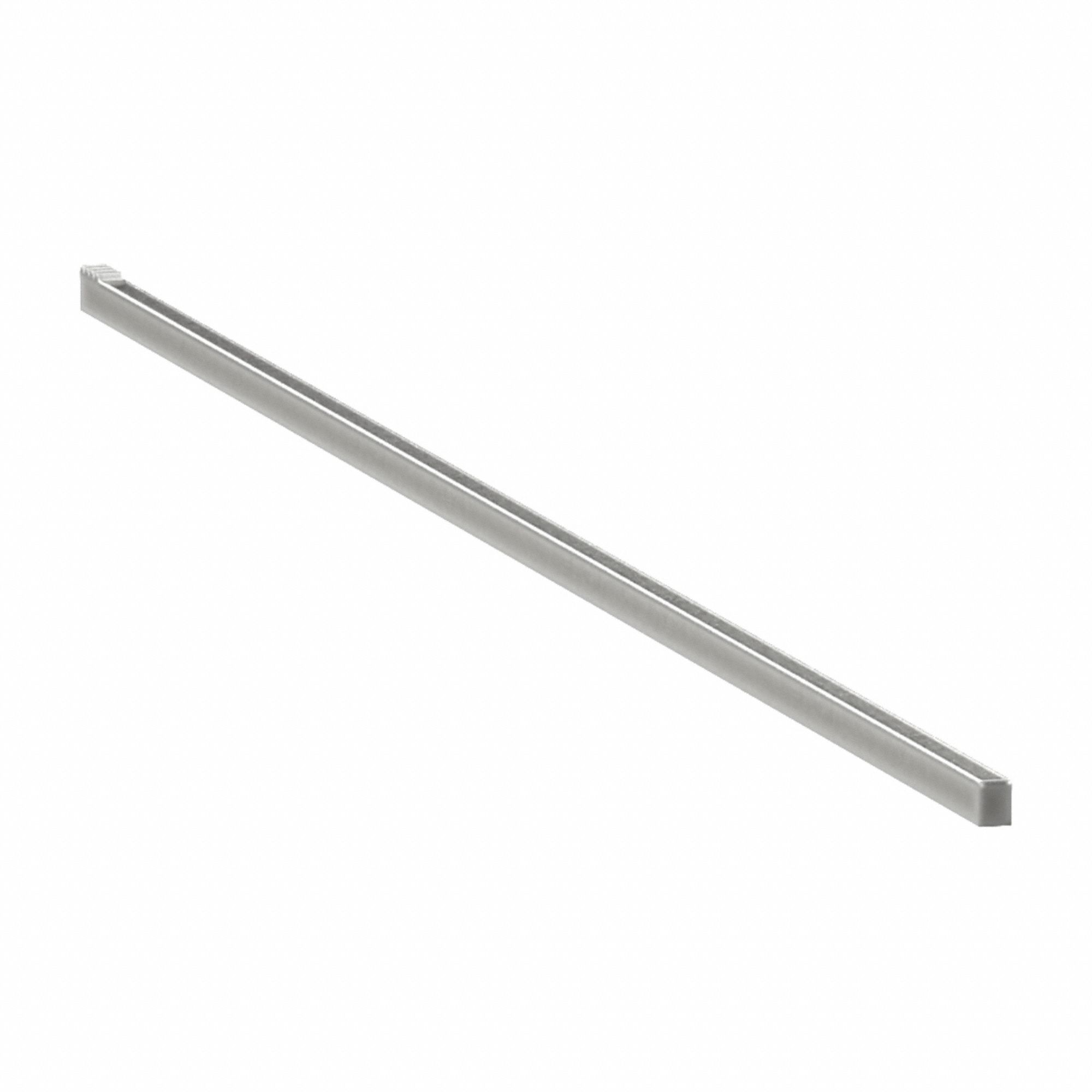 Gear Rack: Rectangular, Right Hand, 21.5° Spiral, Module m 1, 500 mm Lg., Alloy Steel