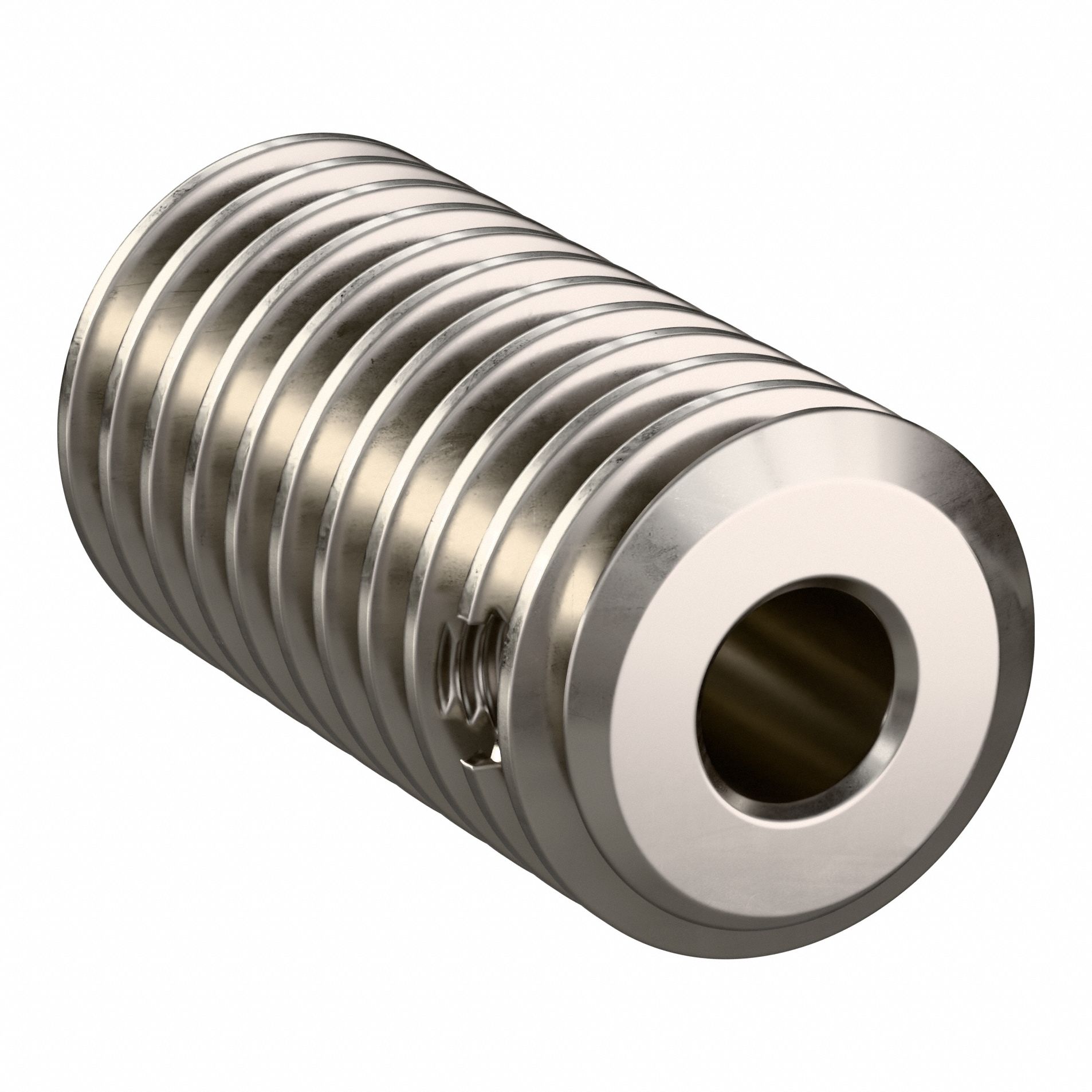 Worm Gear: Right Hand, 1 Starts, Module m 0.8, Stainless Steel