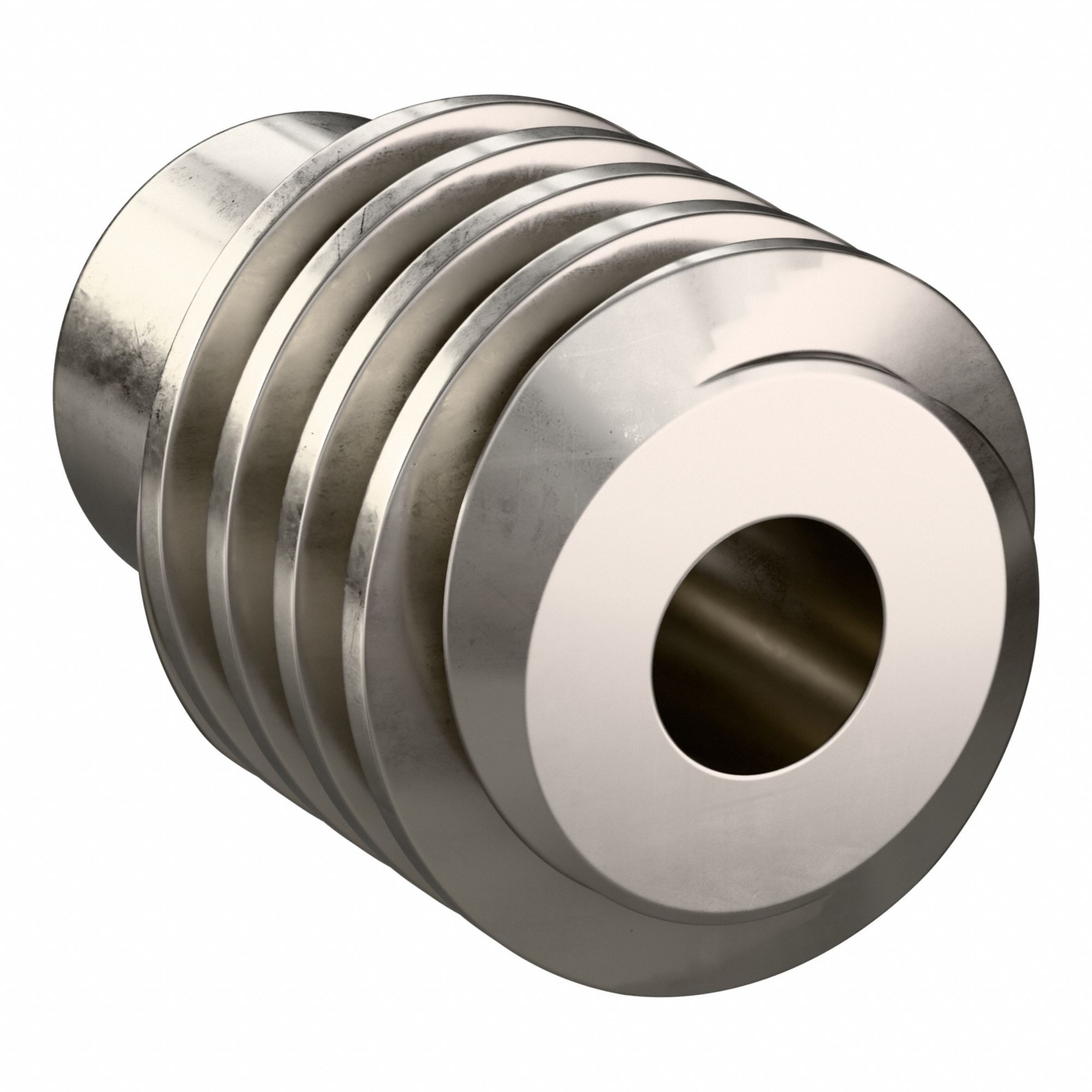 Worm Gear: Right Hand, 2 Starts, Module m 2, Stainless Steel