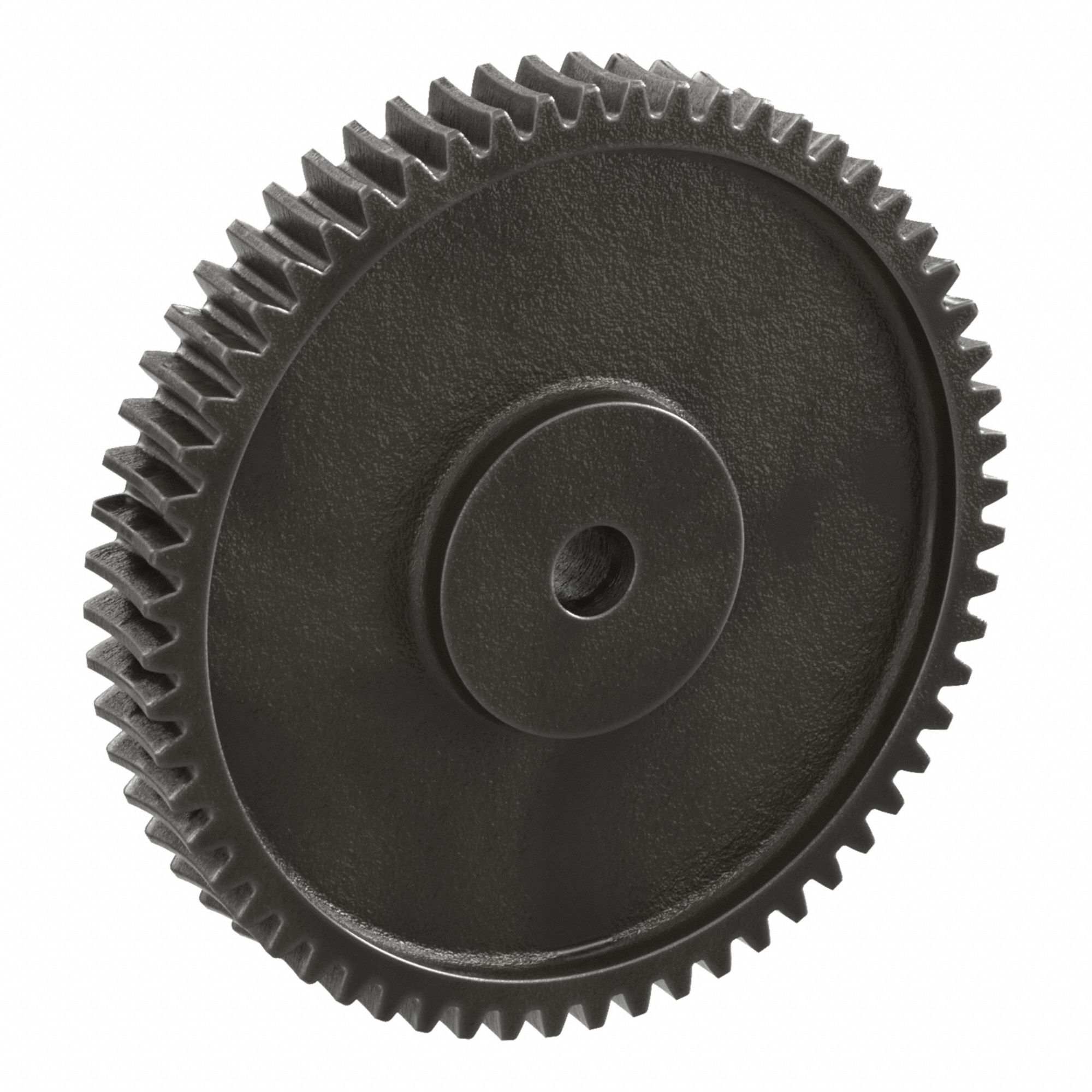 Worm Wheel: Reduction Ratio 60, Module m 2.5, Right Hand, 20° Pressure Angle, Cast Iron