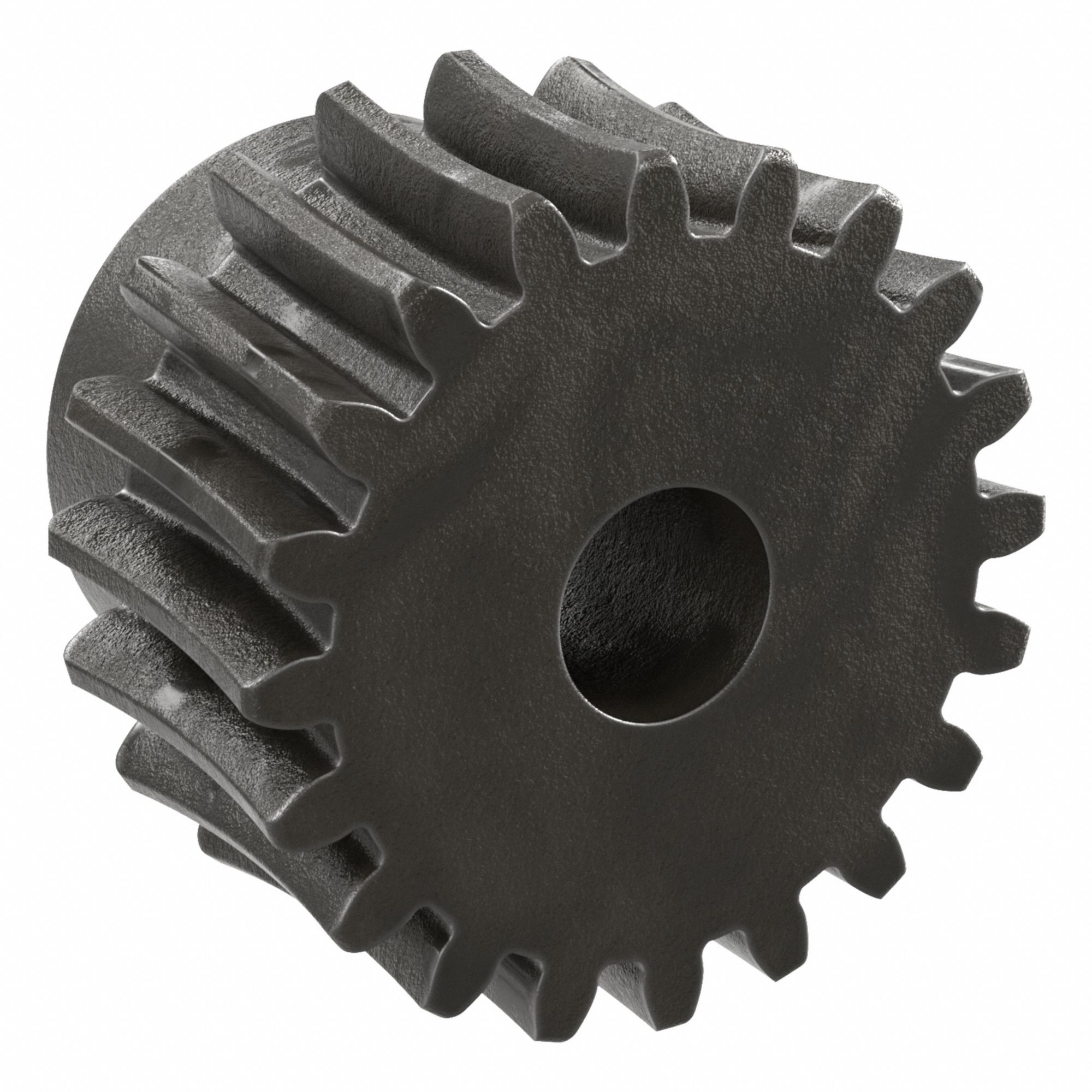Worm Wheel: Reduction Ratio 20, Module m 2, Right Hand, 14.5° Pressure Angle, Cast Iron