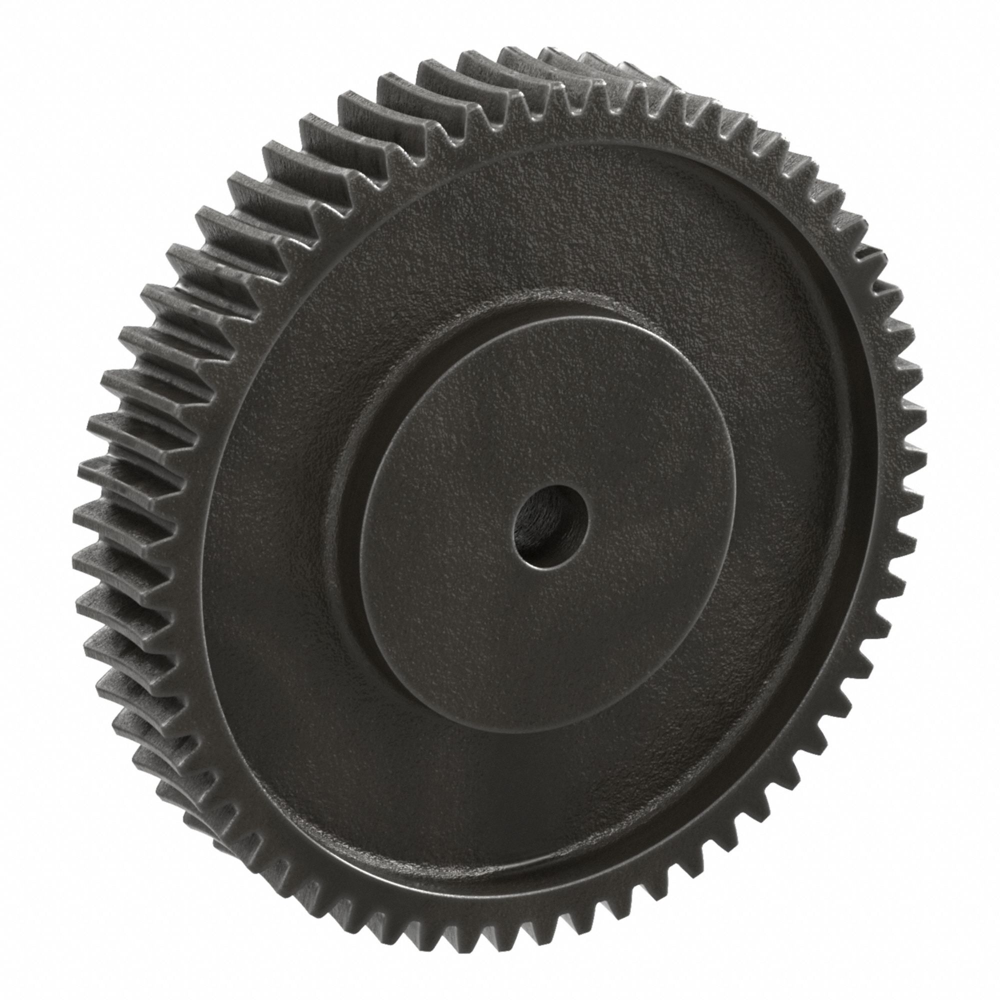 Worm Wheel: Reduction Ratio 60, Module m 2, Left Hand, 14.5° Pressure Angle, Cast Iron