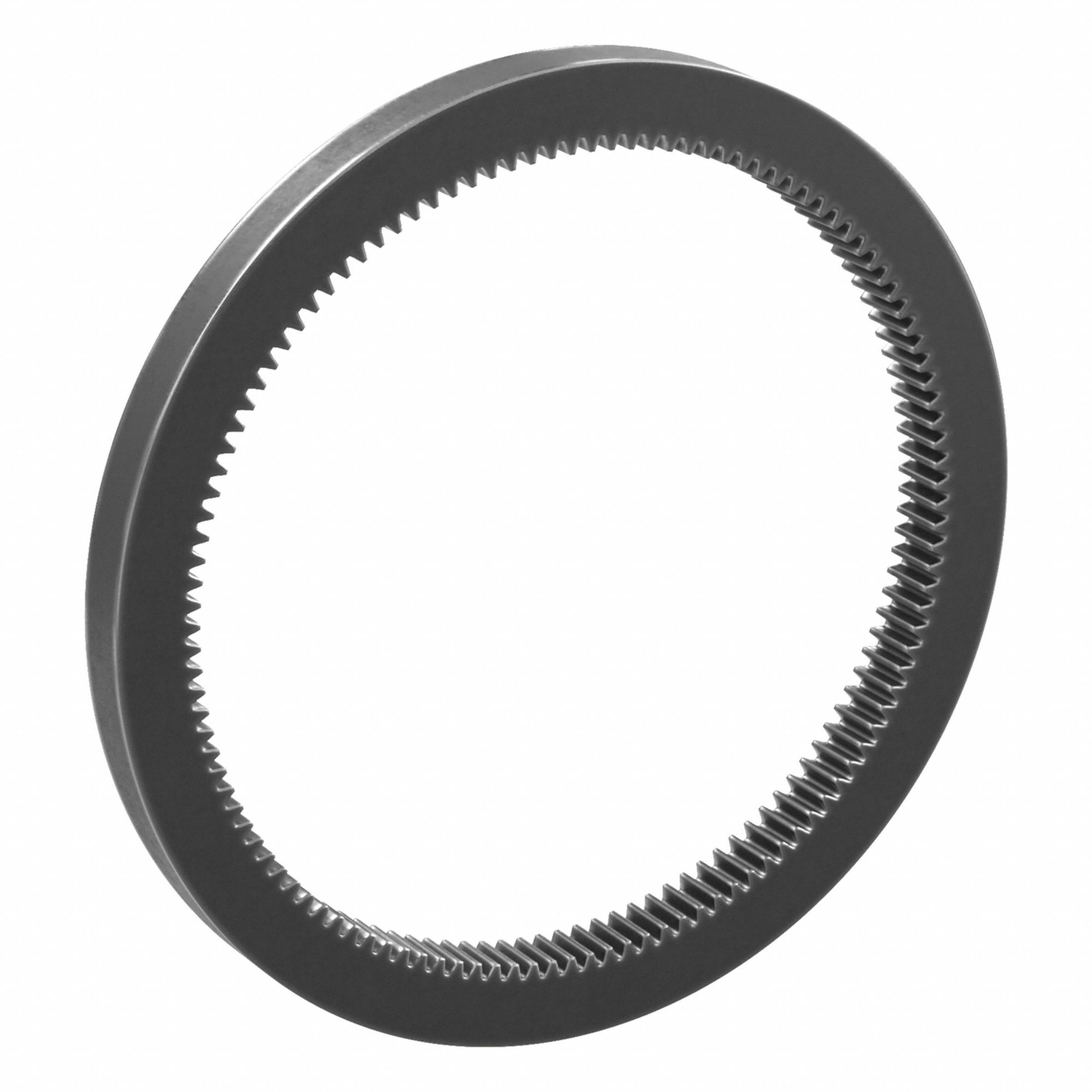 Internal Ring Gear: Module m 2, 120 Teeth, 240 mm Pitch Dia, Black Oxide Coated Carbon Steel