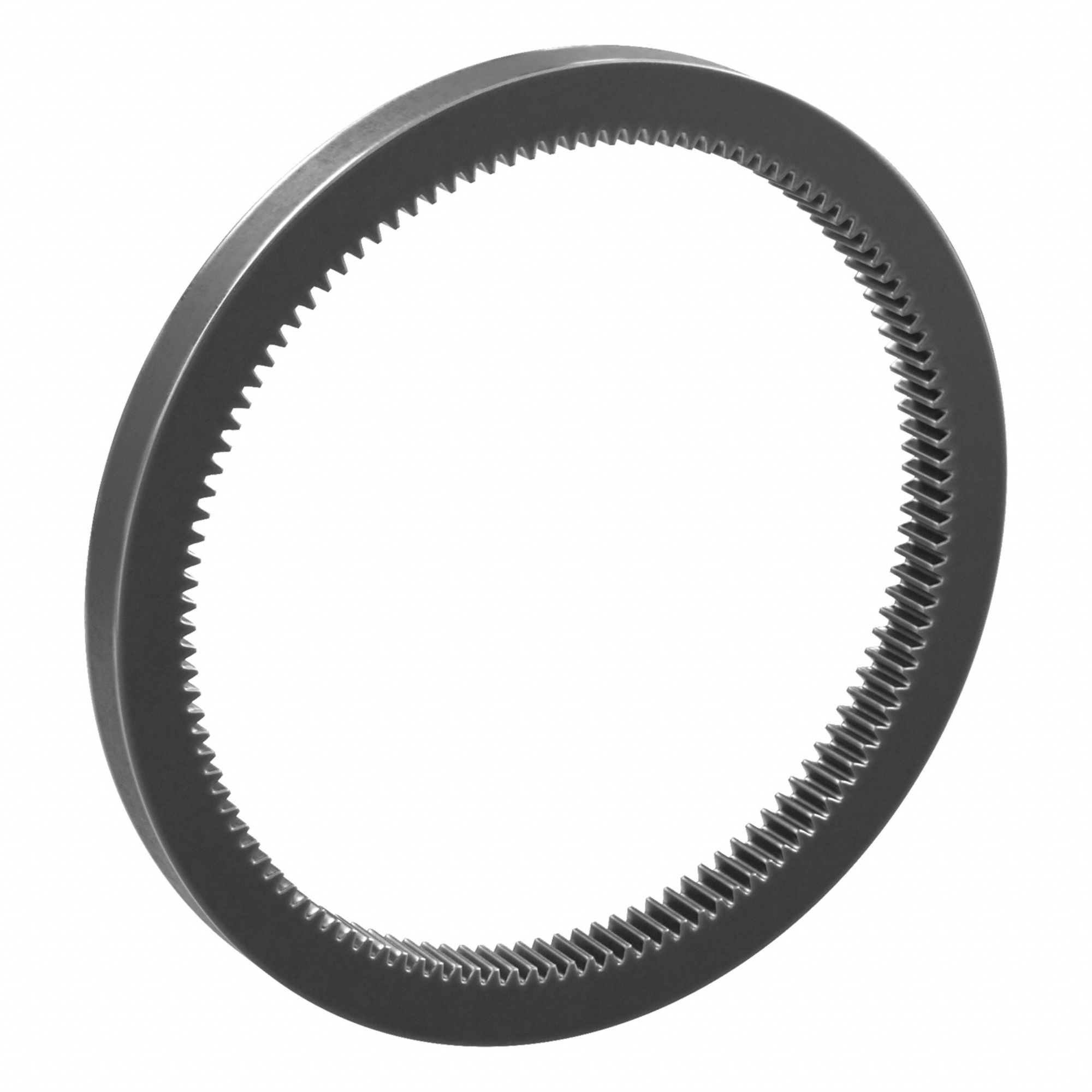 Internal Ring Gear: Module m 3, 120 Teeth, 360 mm Pitch Dia, Black Oxide Coated Carbon Steel