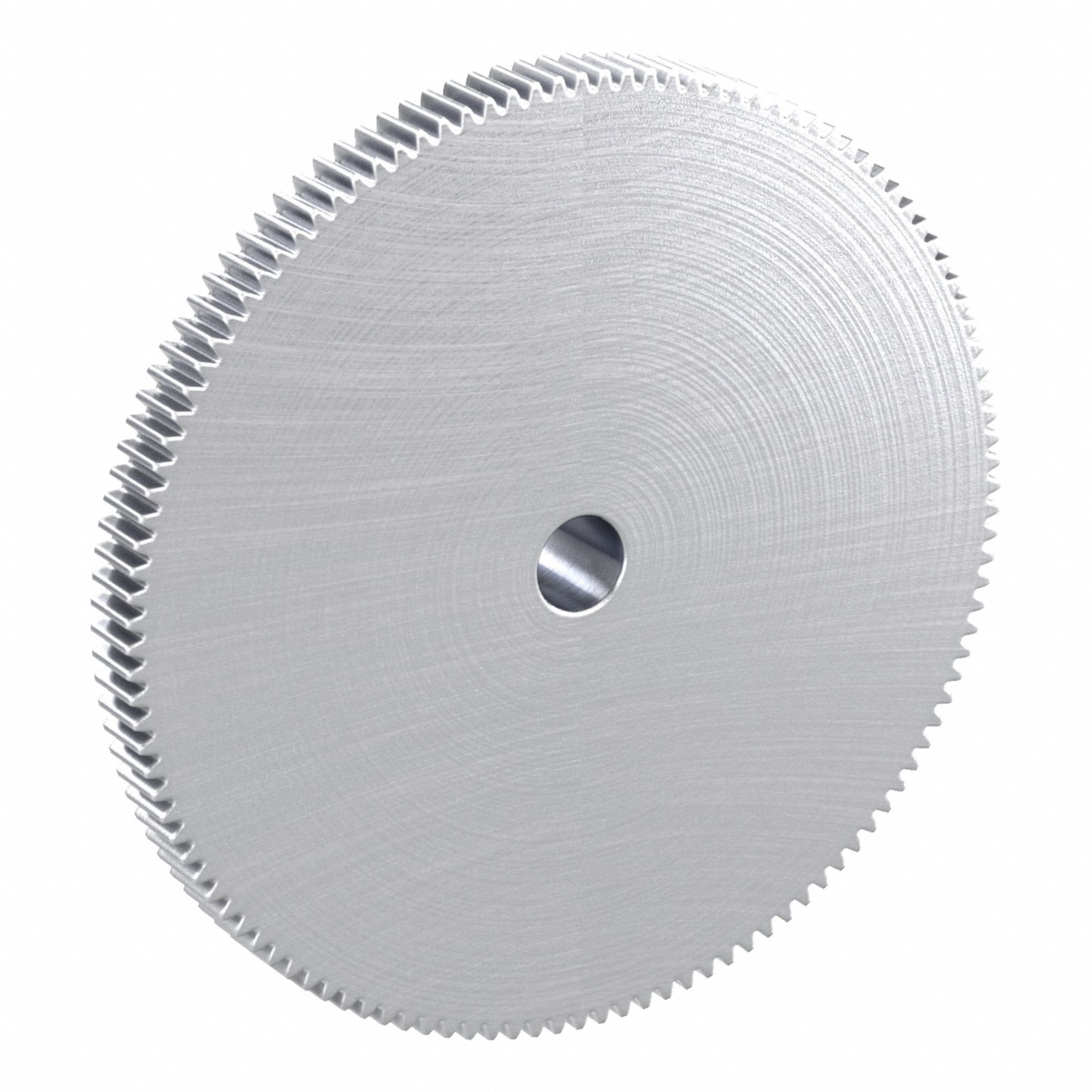 Spur Gear: Module m 1, 120 Teeth, 12 mm Bore Dia, Stainless Steel, 20° Pressure Angle, Plain Bore