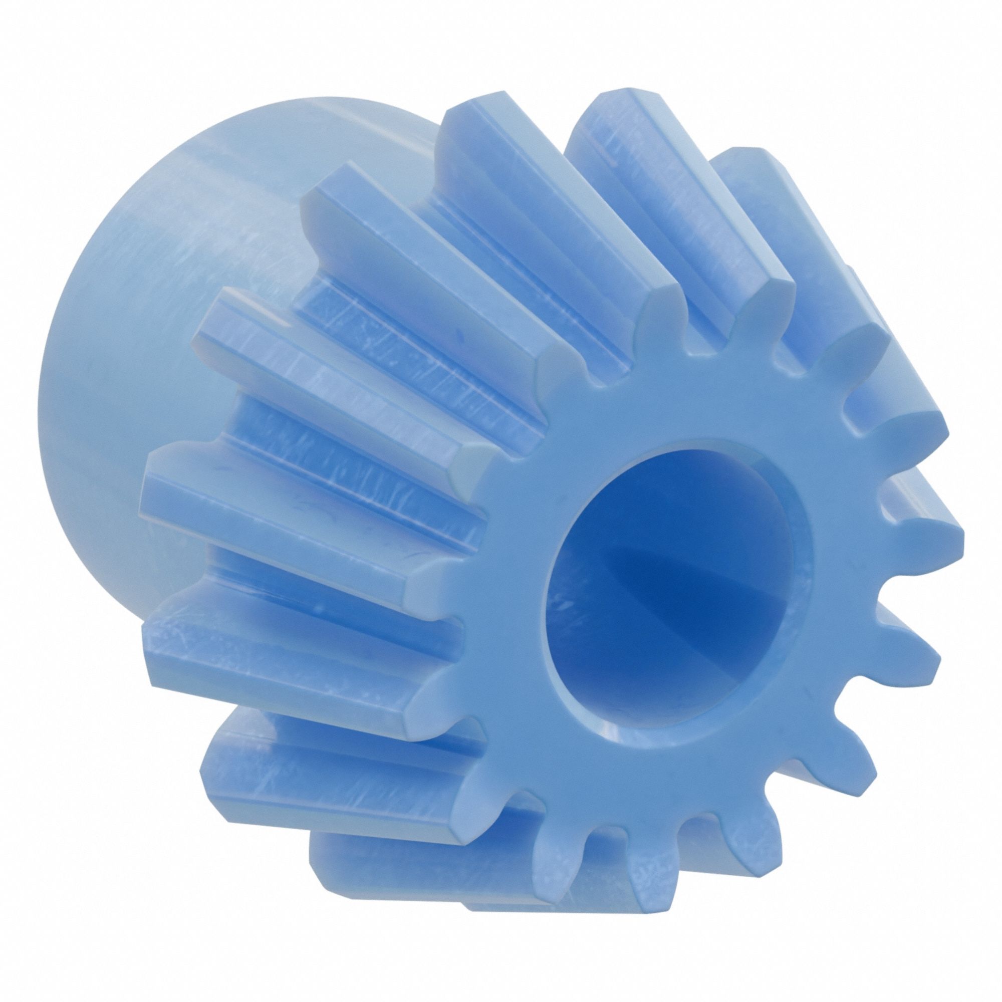 Bevel Gear: Straight, Gear Ratio 3, Module m 1.5, 15 Teeth, Nylon, 8 mm Bore Dia