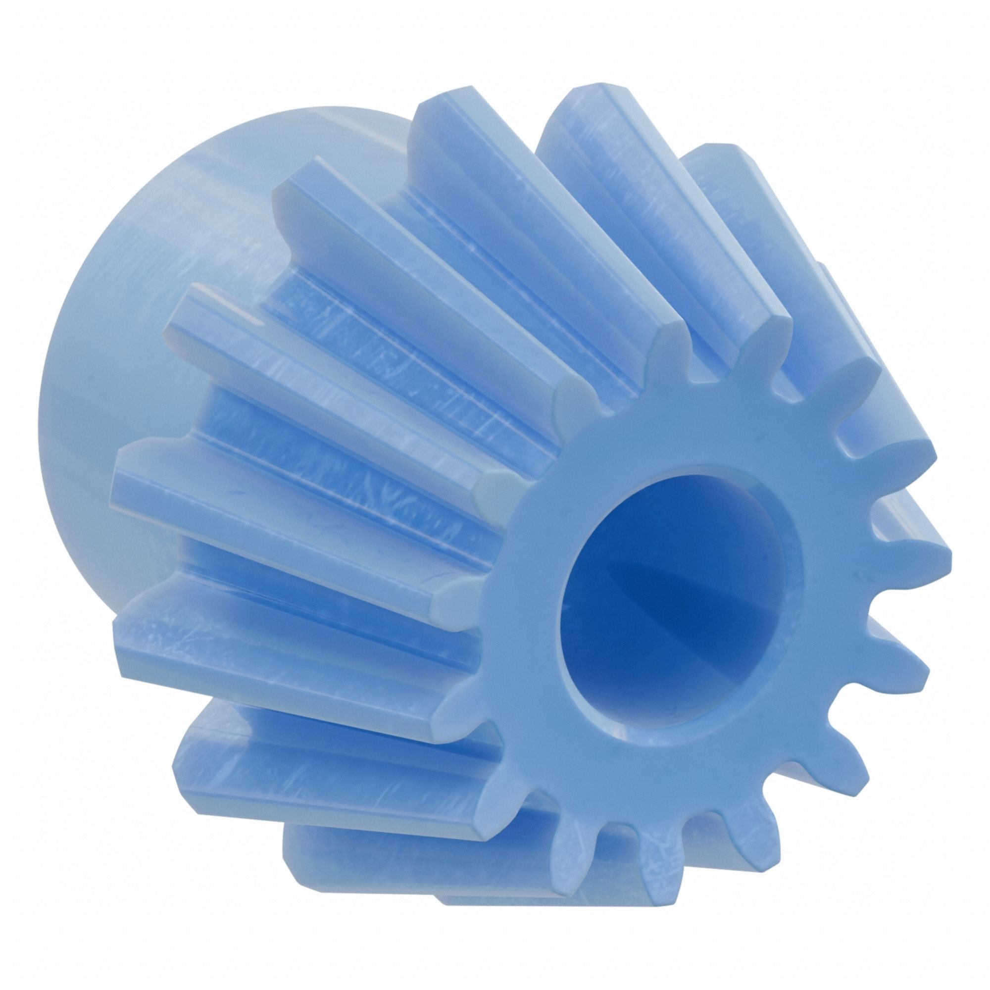 Bevel Gear: Straight, Gear Ratio 3, Module m 2.5, 15 Teeth, Nylon, 12 mm Bore Dia