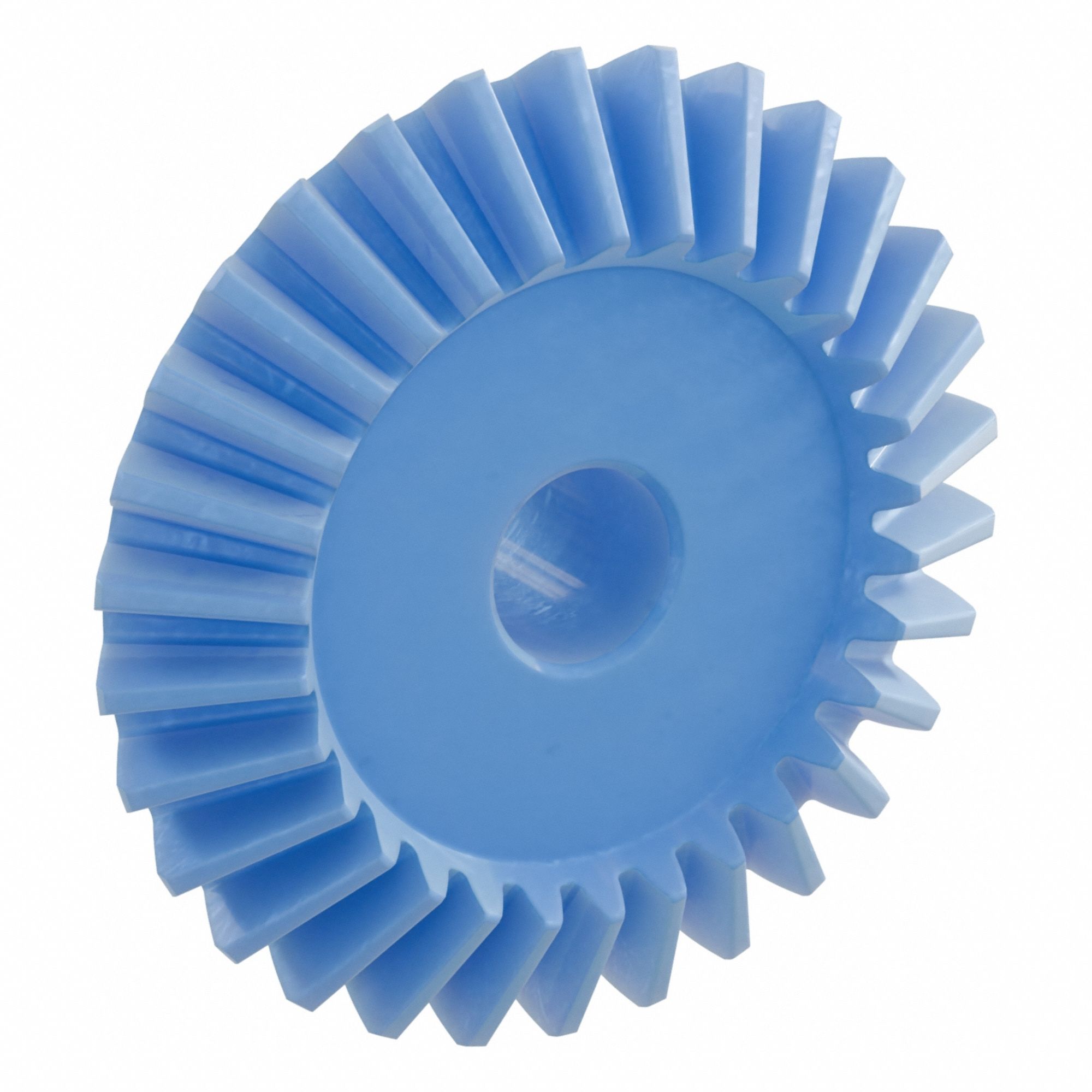 Bevel Gear: Straight, Gear Ratio 1.5, Module m 2.5, 30 Teeth, Nylon, 15 mm Bore Dia