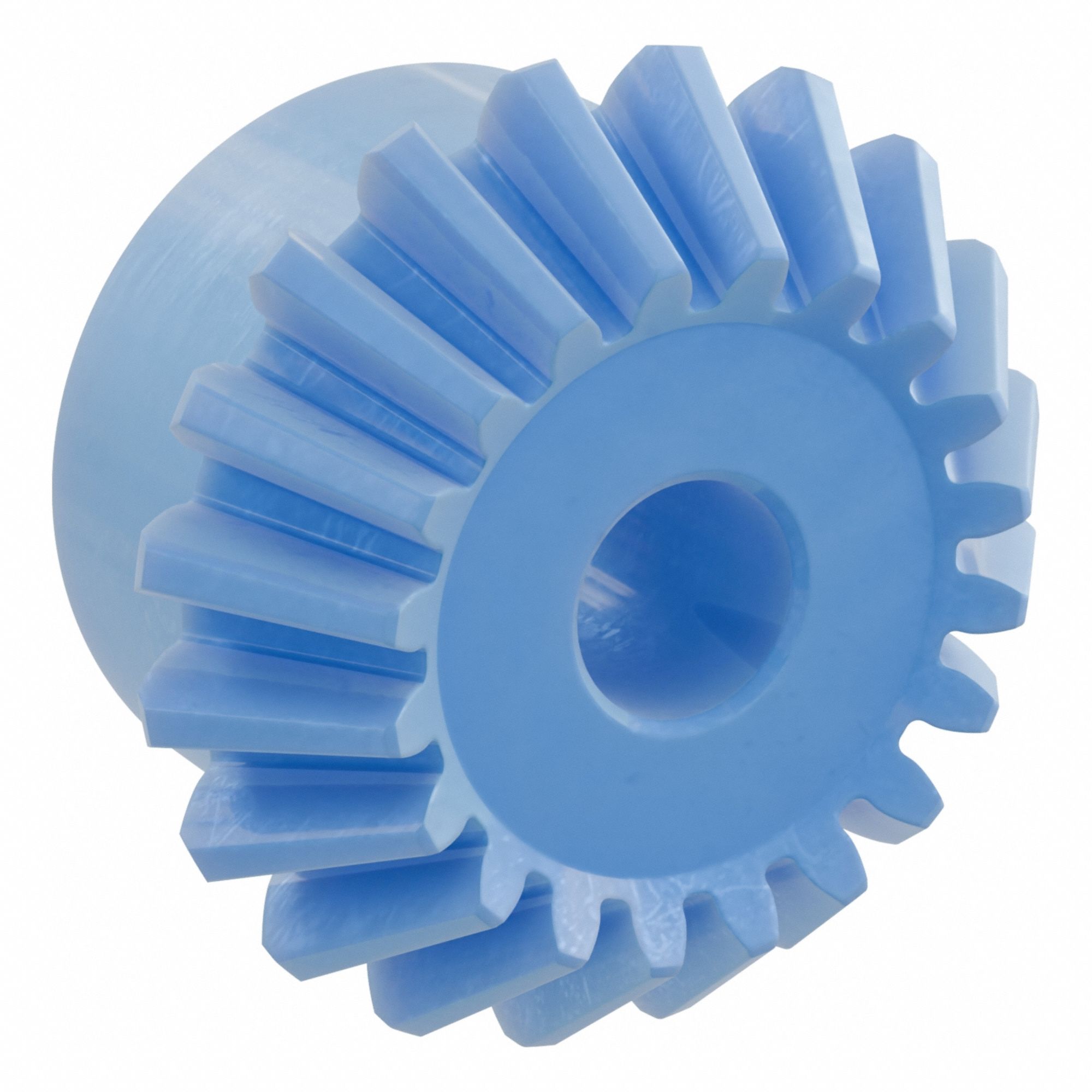 Bevel Gear: Straight, Gear Ratio 1.5, Module m 3, 20 Teeth, Nylon, 15 mm Bore Dia