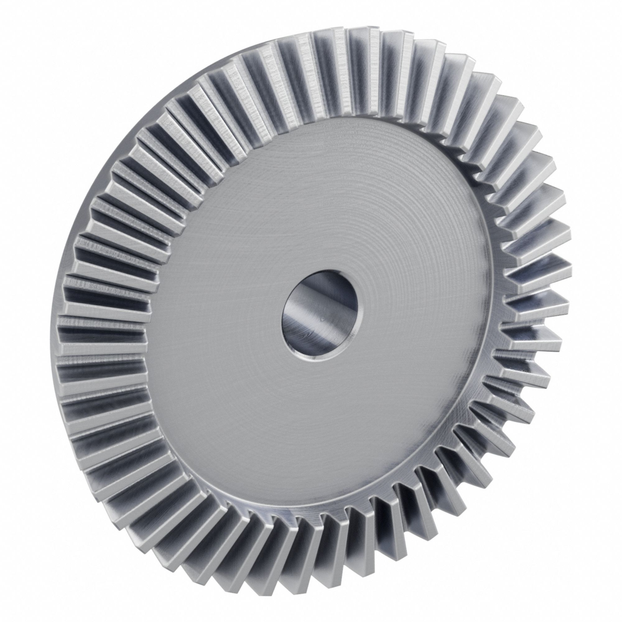 Bevel Gear: Straight, Gear Ratio 3, Module m 1.5, 45 Teeth, Stainless Steel, 10 mm Bore Dia