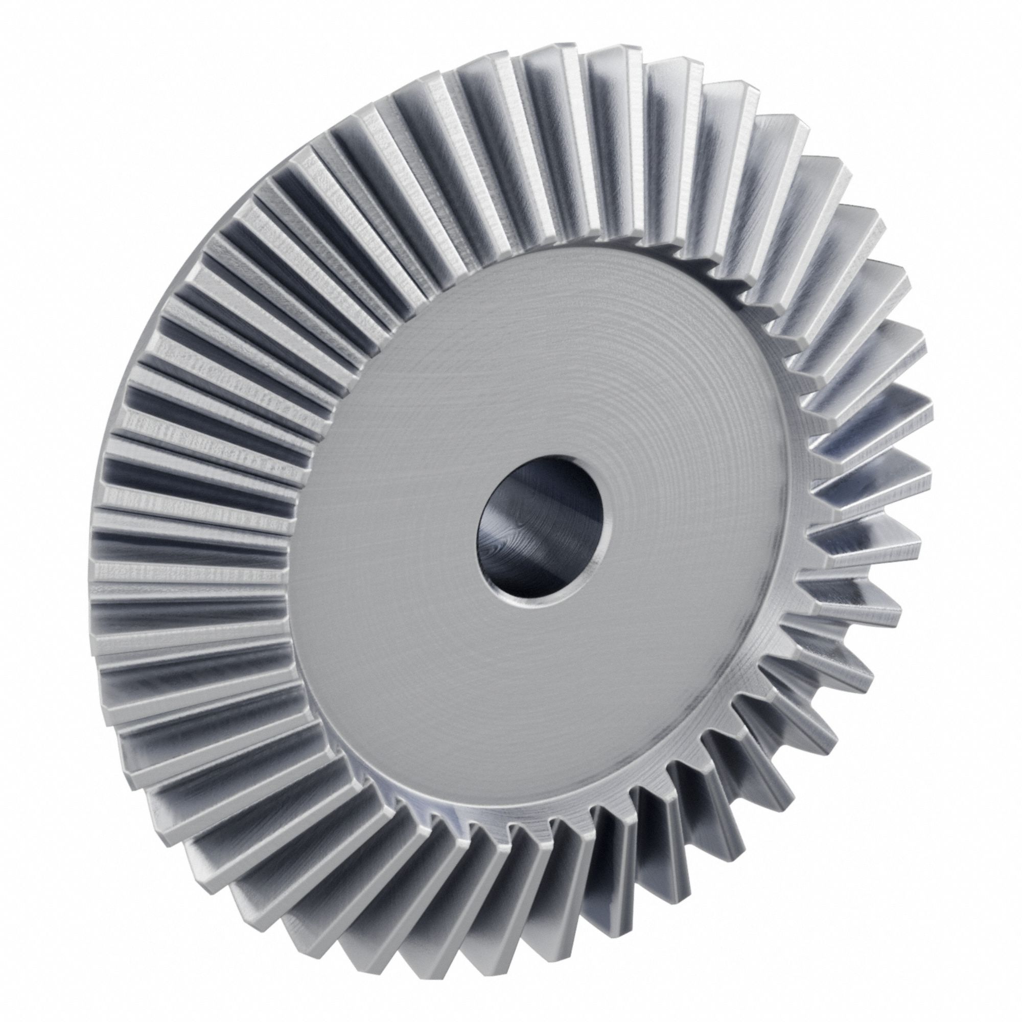 Bevel Gear: Straight, Gear Ratio 2, Module m 2.5, 40 Teeth, Stainless Steel, 15 mm Bore Dia