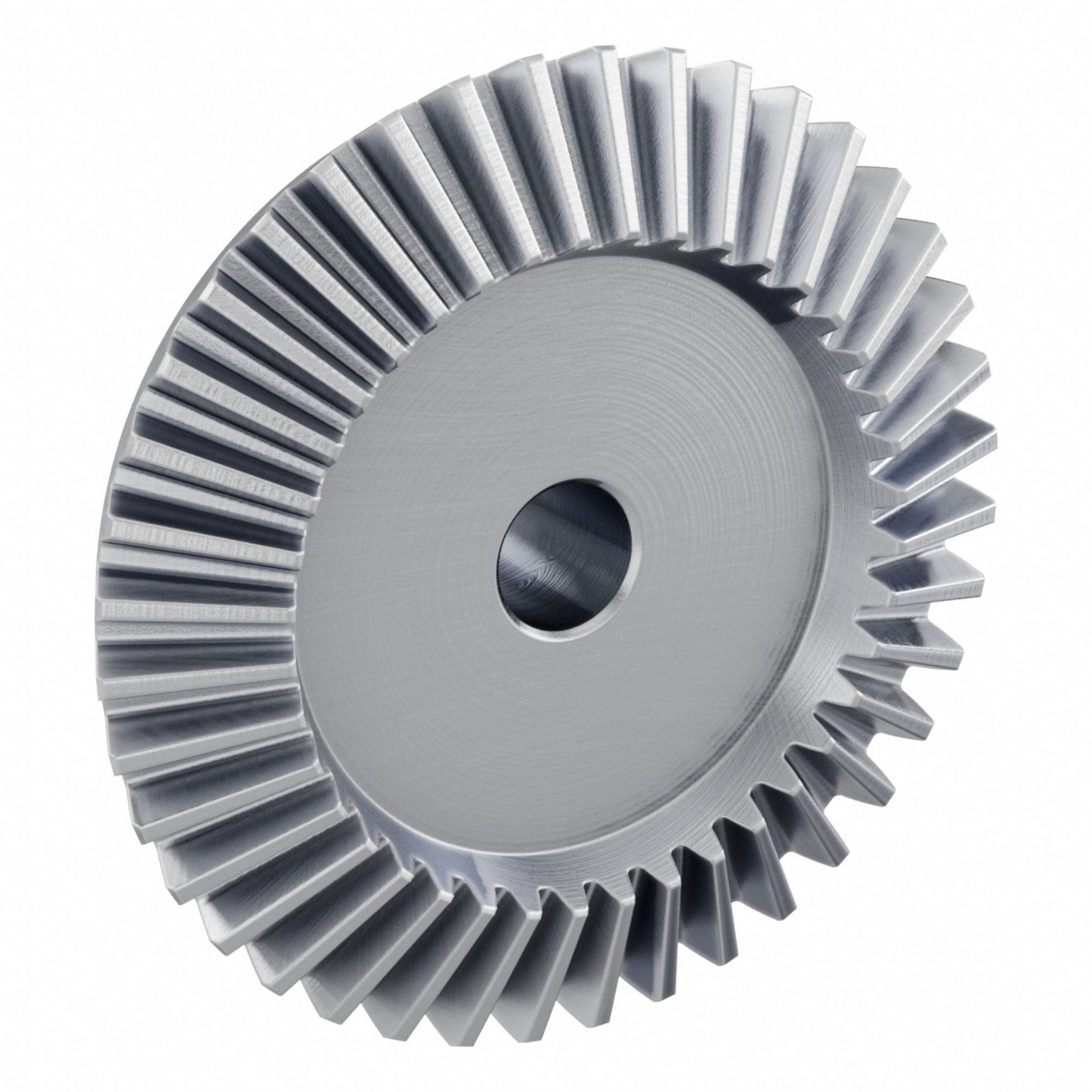 Bevel Gear: Straight, Gear Ratio 2, Module m 2, 40 Teeth, Stainless Steel, 12 mm Bore Dia