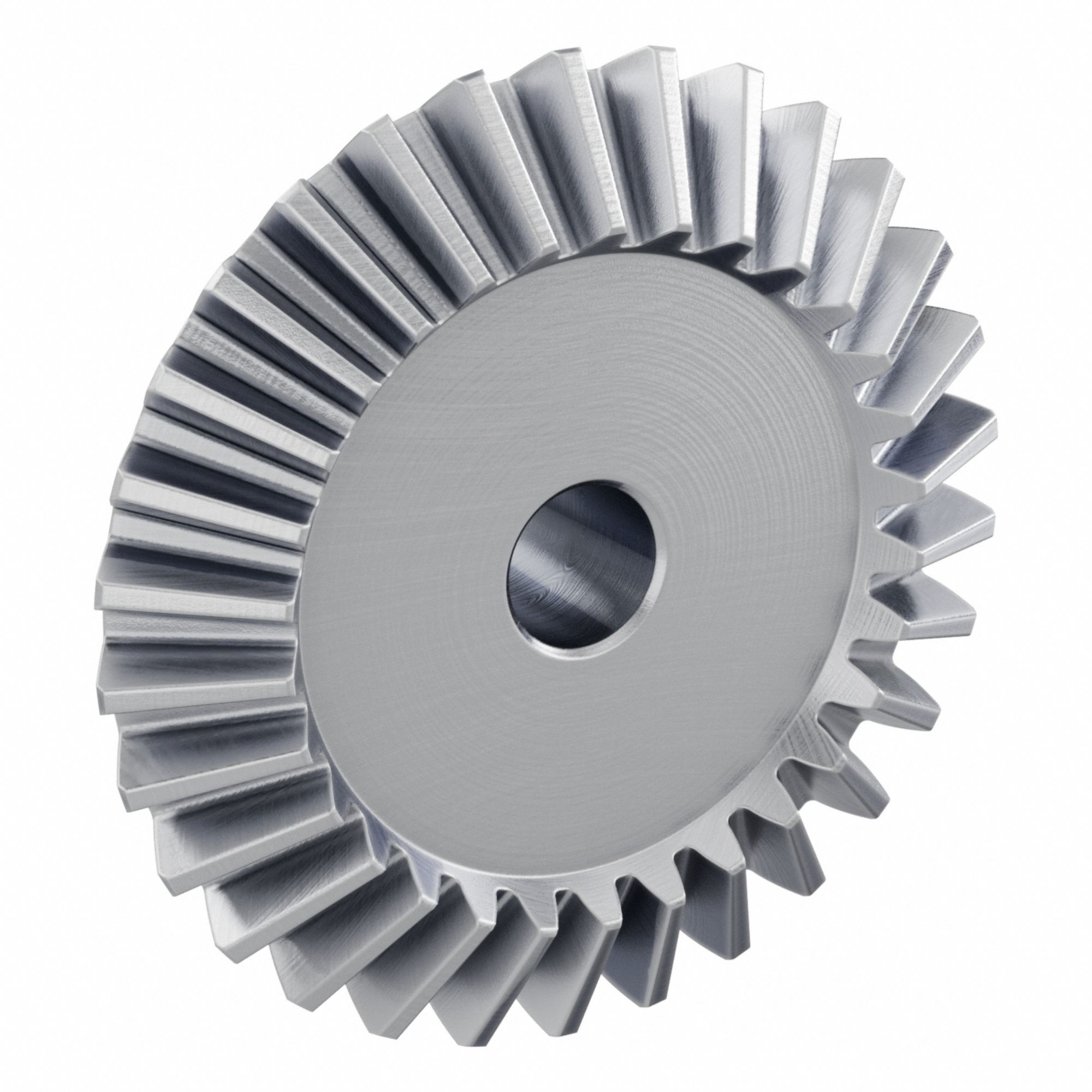 Bevel Gear: Straight, Gear Ratio 1.5, Module m 3, 30 Teeth, Stainless Steel, 15 mm Bore Dia