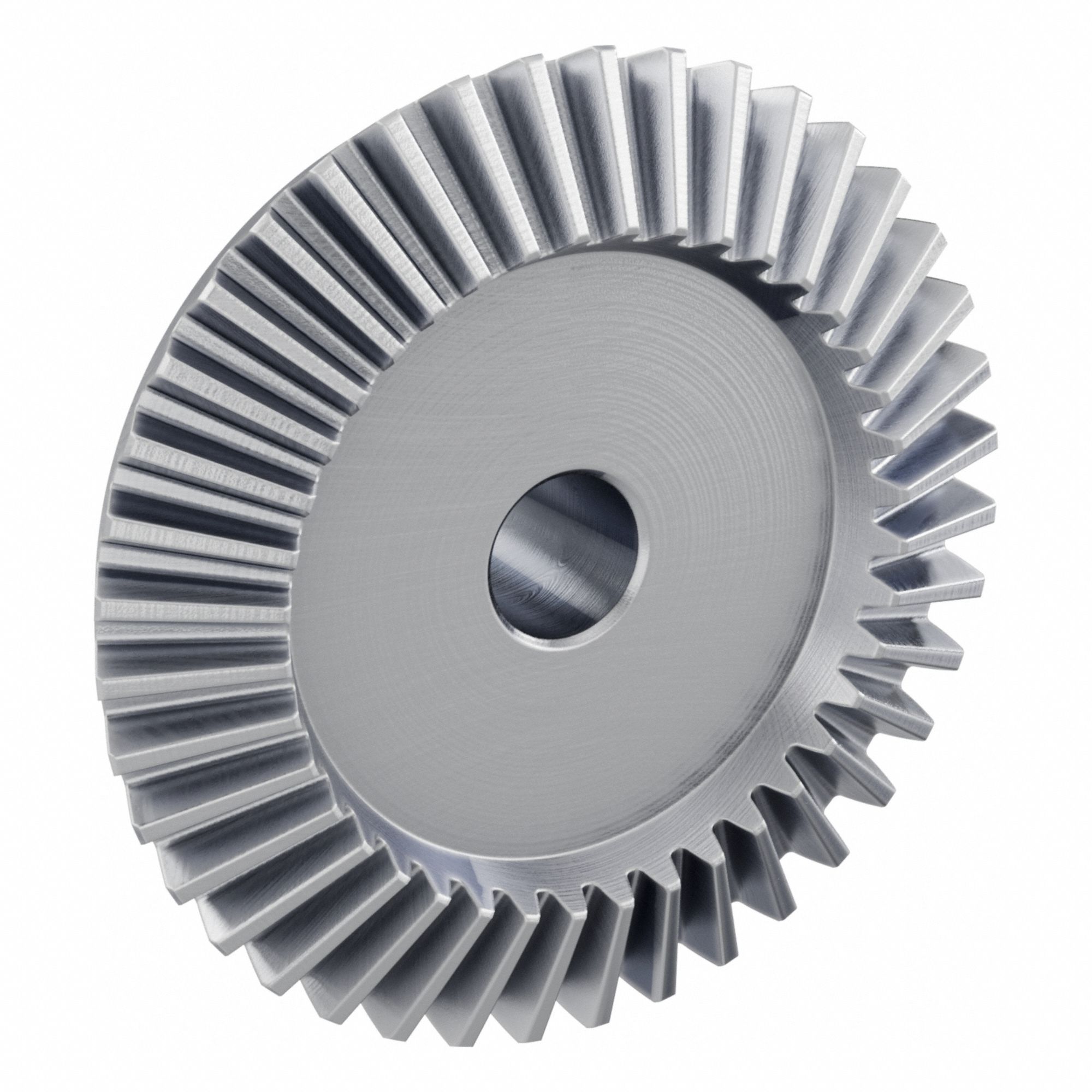 Bevel Gear: Straight, Gear Ratio 2, Module m 3, 40 Teeth, Stainless Steel, 20 mm Bore Dia
