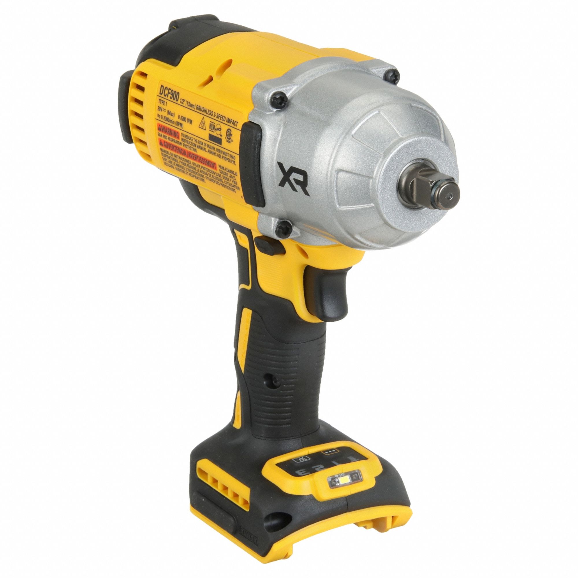 1/2 in Drive Size, 1,015 ftlb Fastening Torque, Cordless Impact Wrench