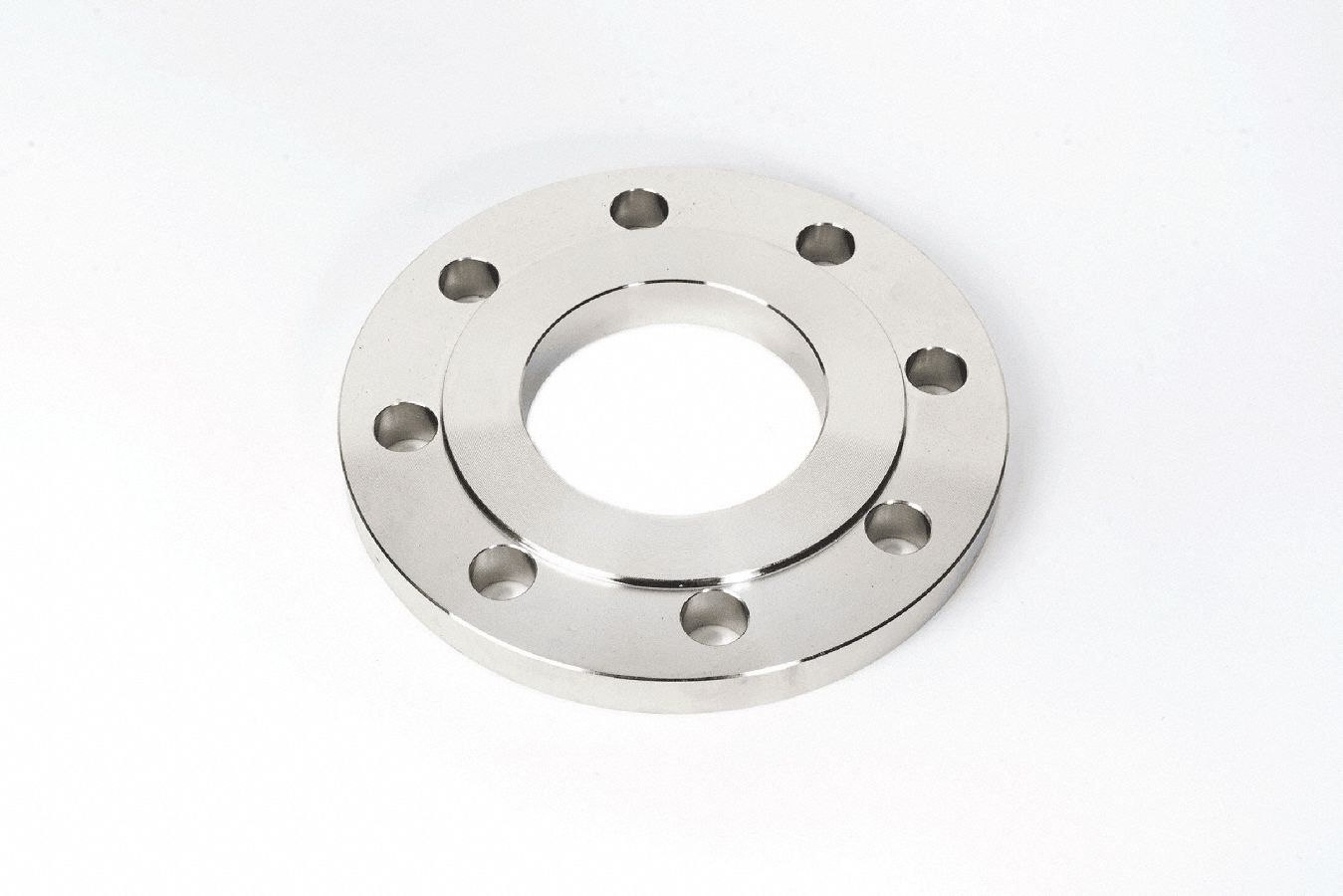 Pipe Flange: Slip-On Flange, 316L Stainless Steel, 8 in Pipe Size, 13 1/2 in Flange Outside Dia