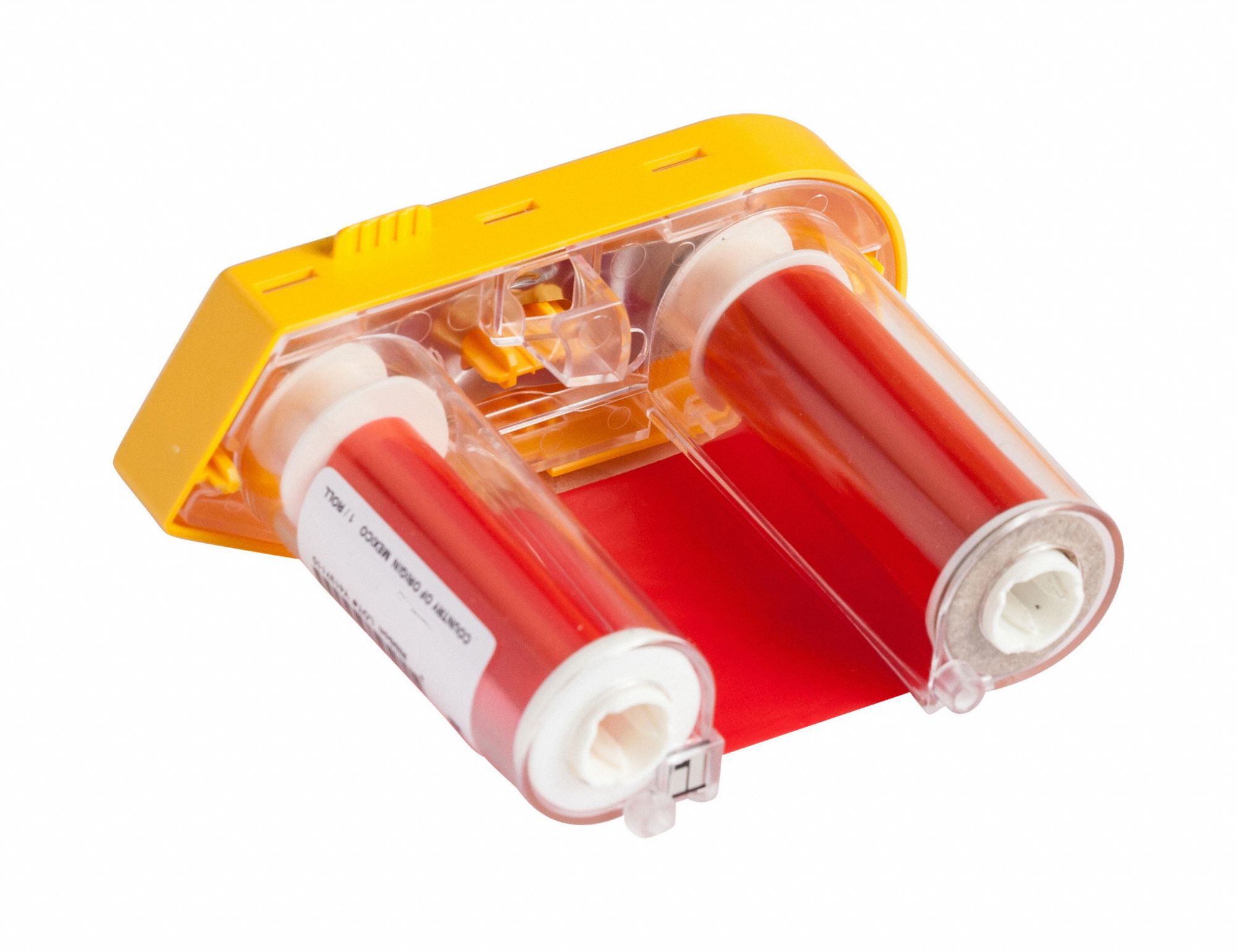 Single-Color Printer Ribbon: 2 in x 75 ft, Red, Resin, R10000