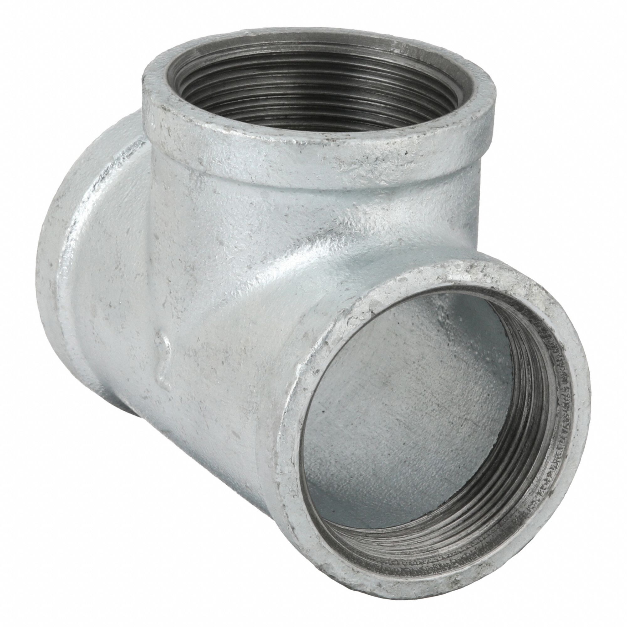 Tee (run x run x branch), 150 psi @ 72°F, Metal Pipe Tee - 793FP6 ...