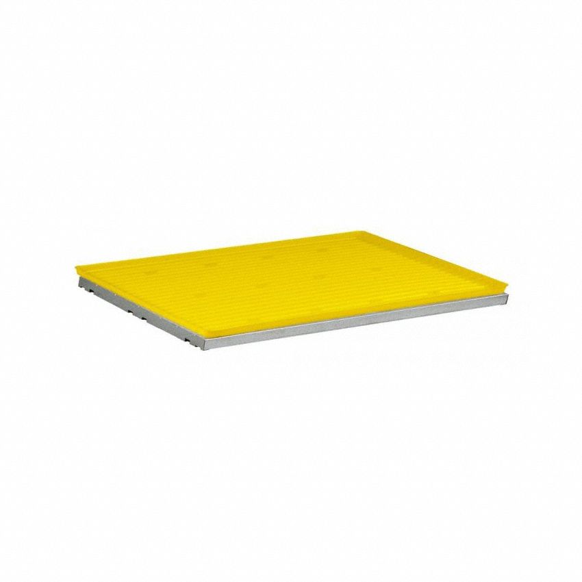 Safety Cabinet Shelf Kit: Undercounter Safety Cabinets, 22 gal, 31 9/16 in x 18 in, Yellow