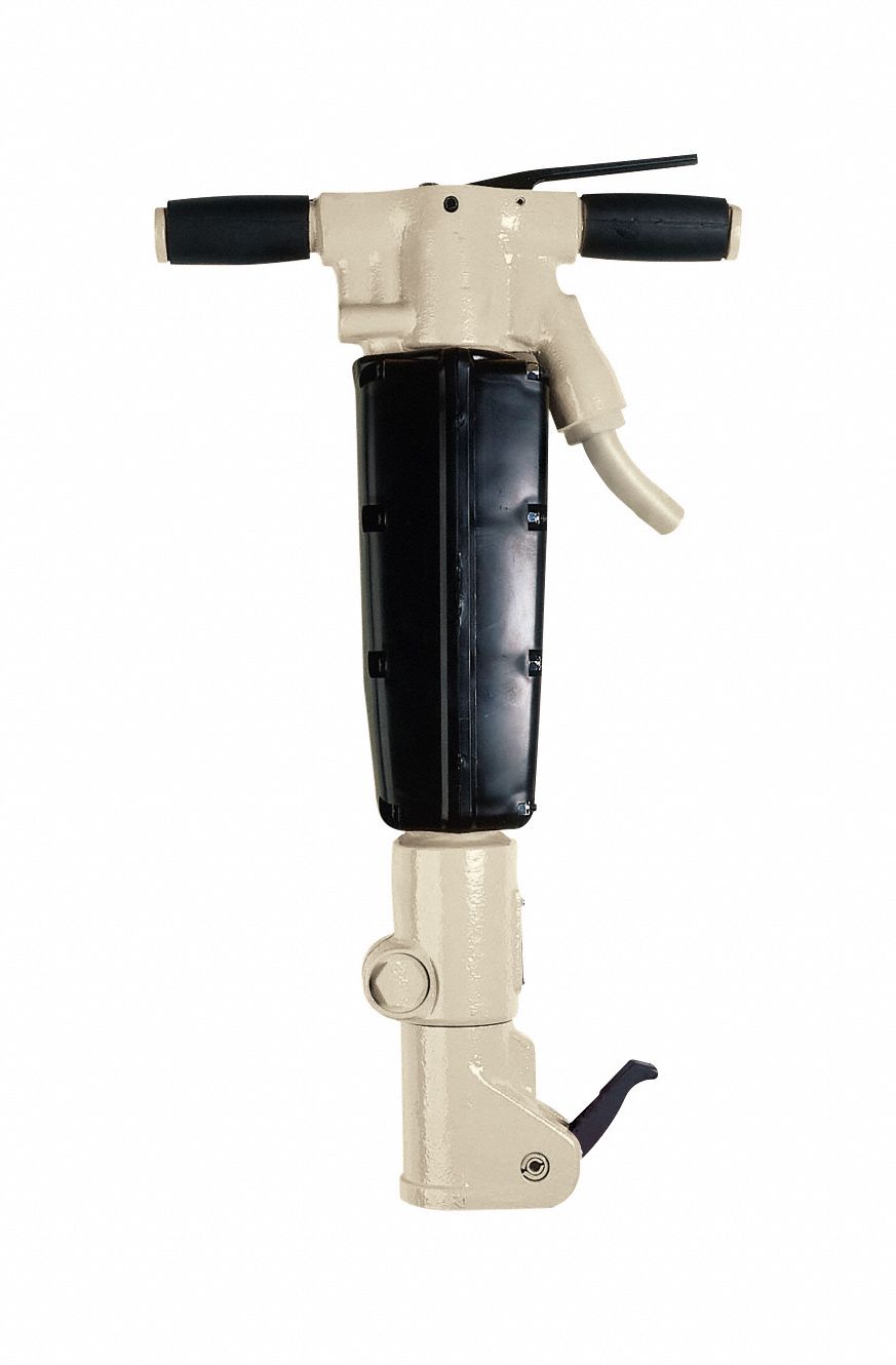 Pavement Breaker: 55 lb Wt, 1, 150 bpm, 1 3/4 in Bore, 6 1/4 in Stroke Lg, Latch