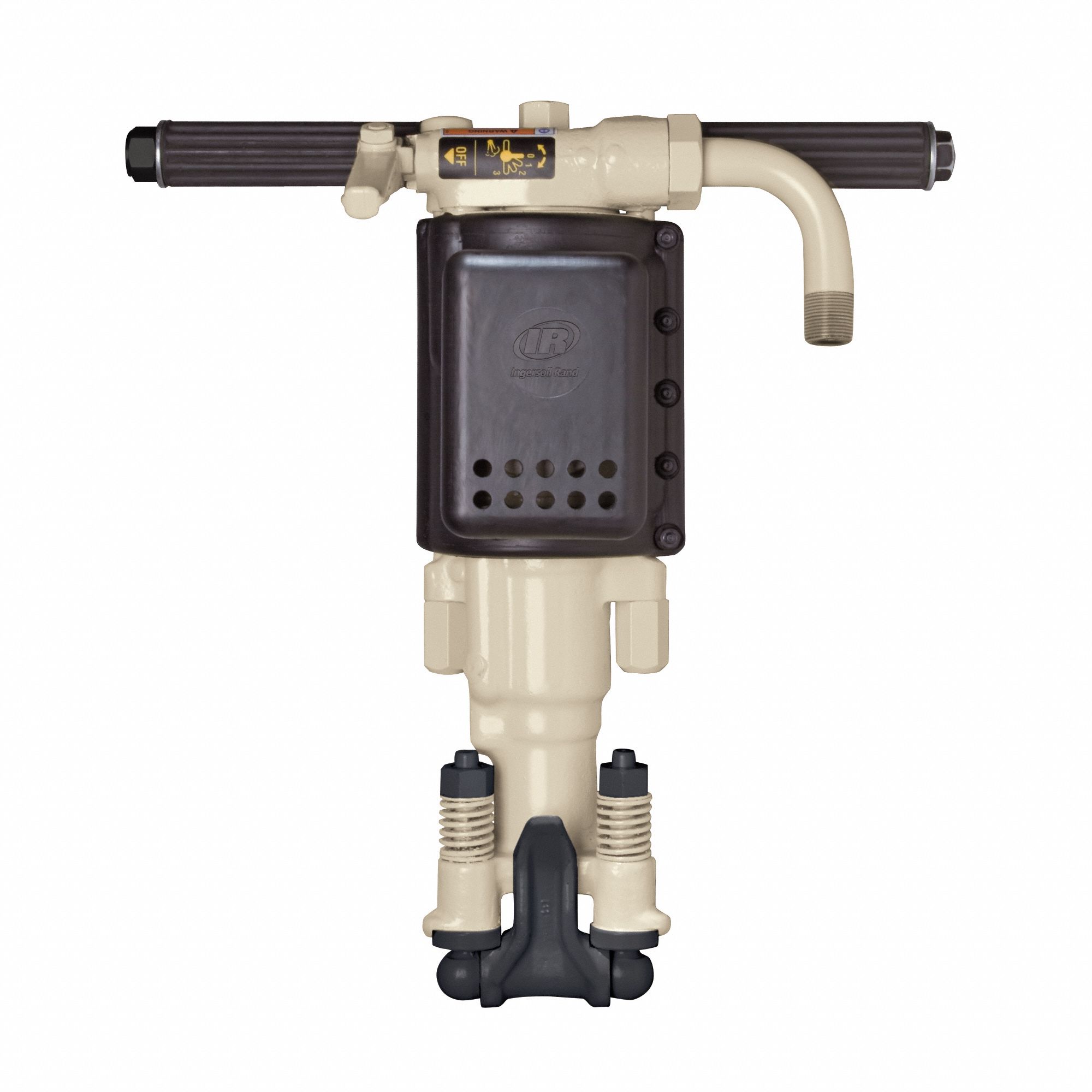 Rock Drill: 51 lb Wt, 2, 300 bpm, 3 in Bore, 2 in Stroke Lg, 3/4 in NPT Male, Latch