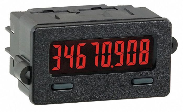 RED LION Time Meter: 999,999 Display Span - Min, 110 V AC – 24 V AC, 11 V DC – 36 V DC, PAXTM010, 4X. Key specifications — attr1042966: PAXTM010; attr1042969: +/-0.01%; attr1042981: Red; attr1042982: LED; attr1042990: Panel Gasket; attr1042993: 4X; attr1043003: Time Meter; attr1043006: PAX.