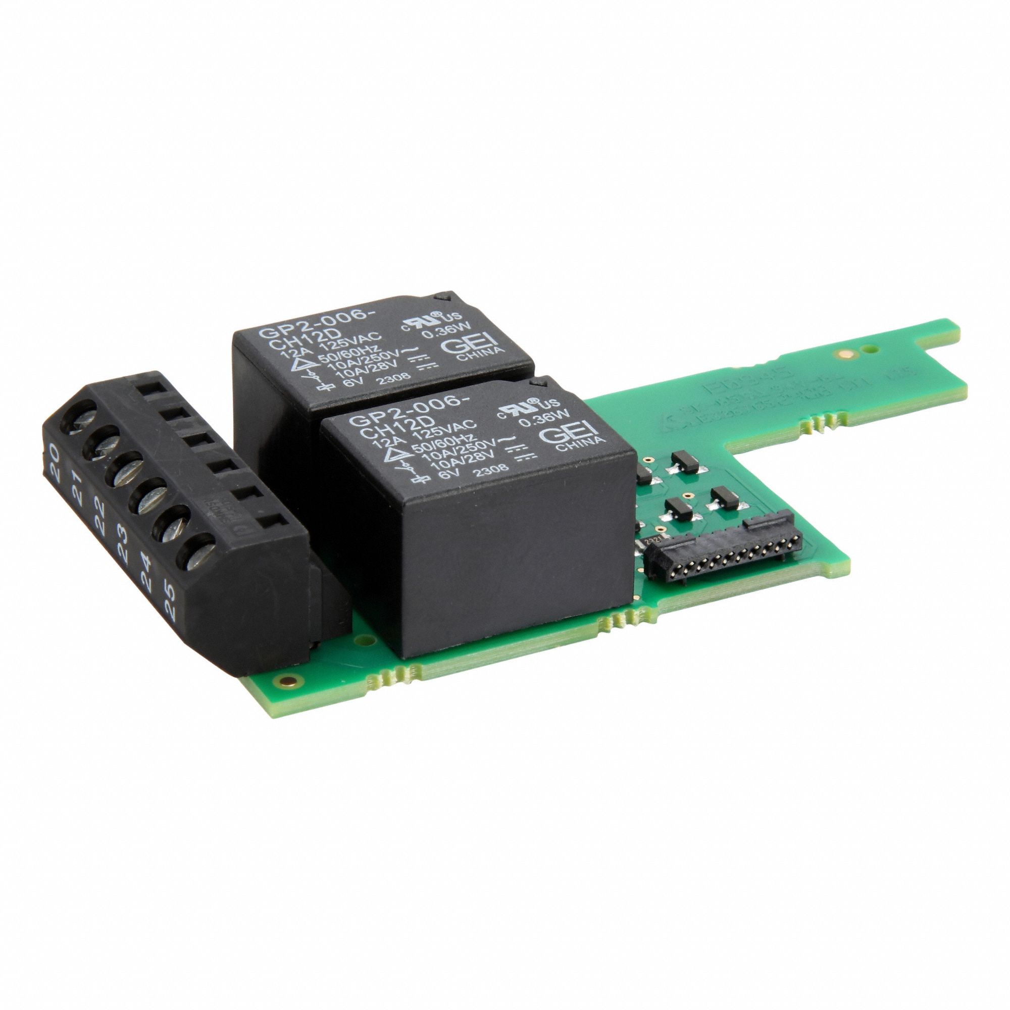 Panel Meter Accessories: Cards, Plug-In Card, PAXCDS10, 5 amp @ 120/240V AC/28V DC