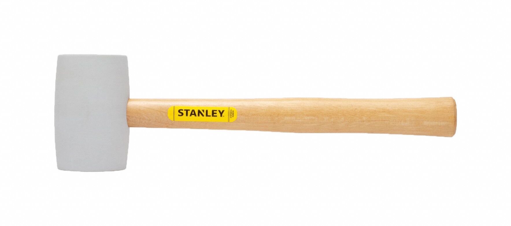 MALLET,RUBBER HEAD,WOOD HANDLE