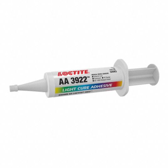 LOCTITE, AA 3922, UV Cured, UV Cure Adhesive 794F34312057 Grainger