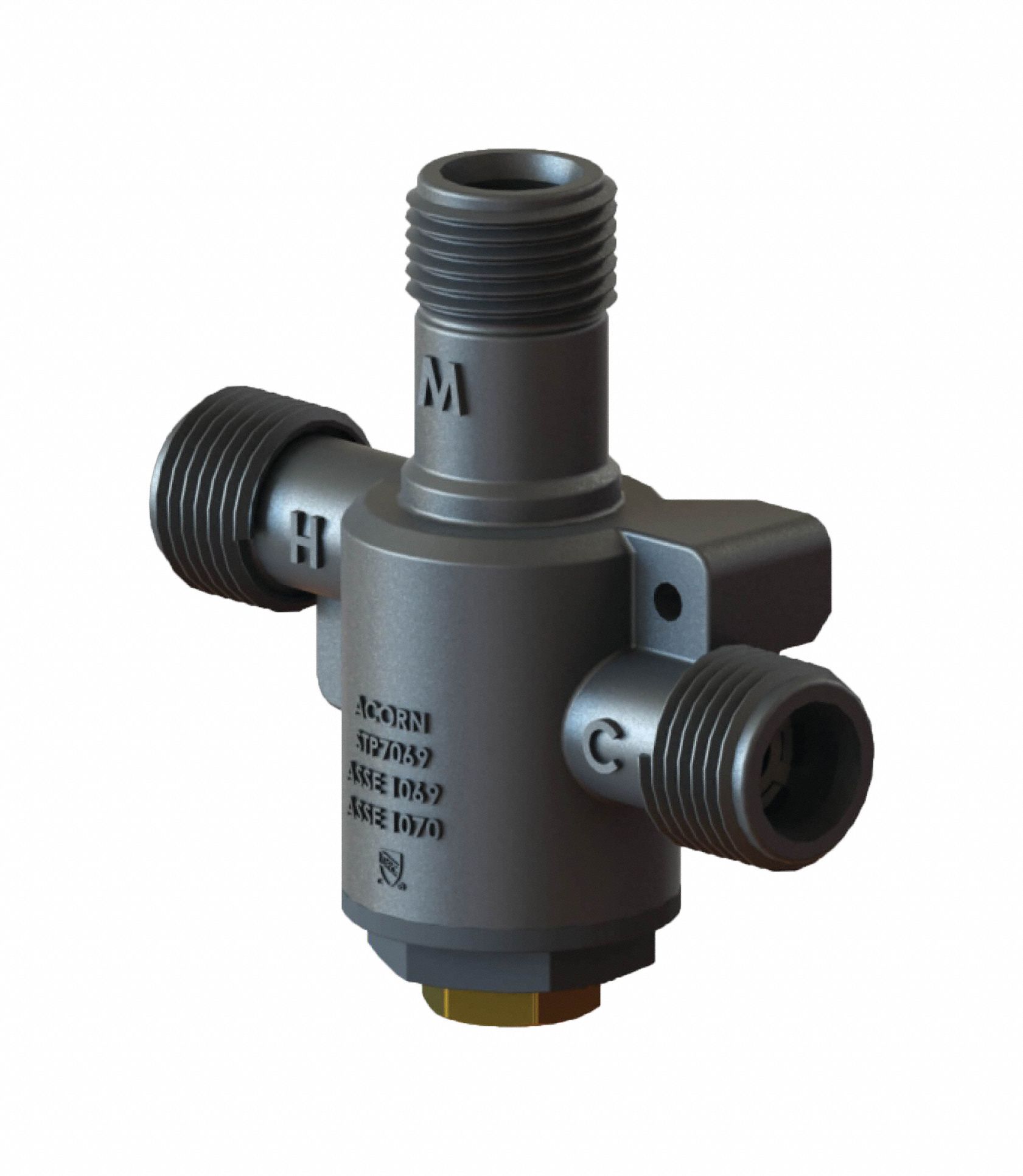 ACORN, 1/2 in Inlet Connection Size, 1/2 in Outlet