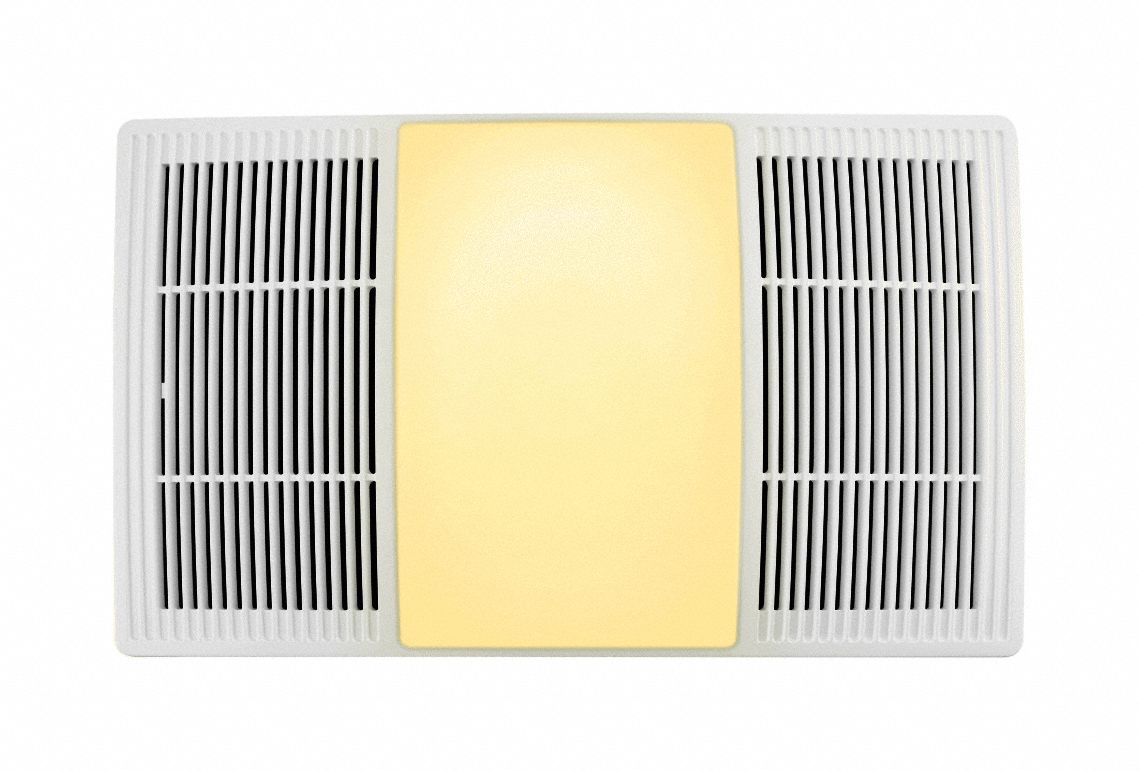 Exhaust Fan: Ceiling, 113 cfm Max, 2 sones, Humidity Sensor, 1 Speed, Integrated LED Module