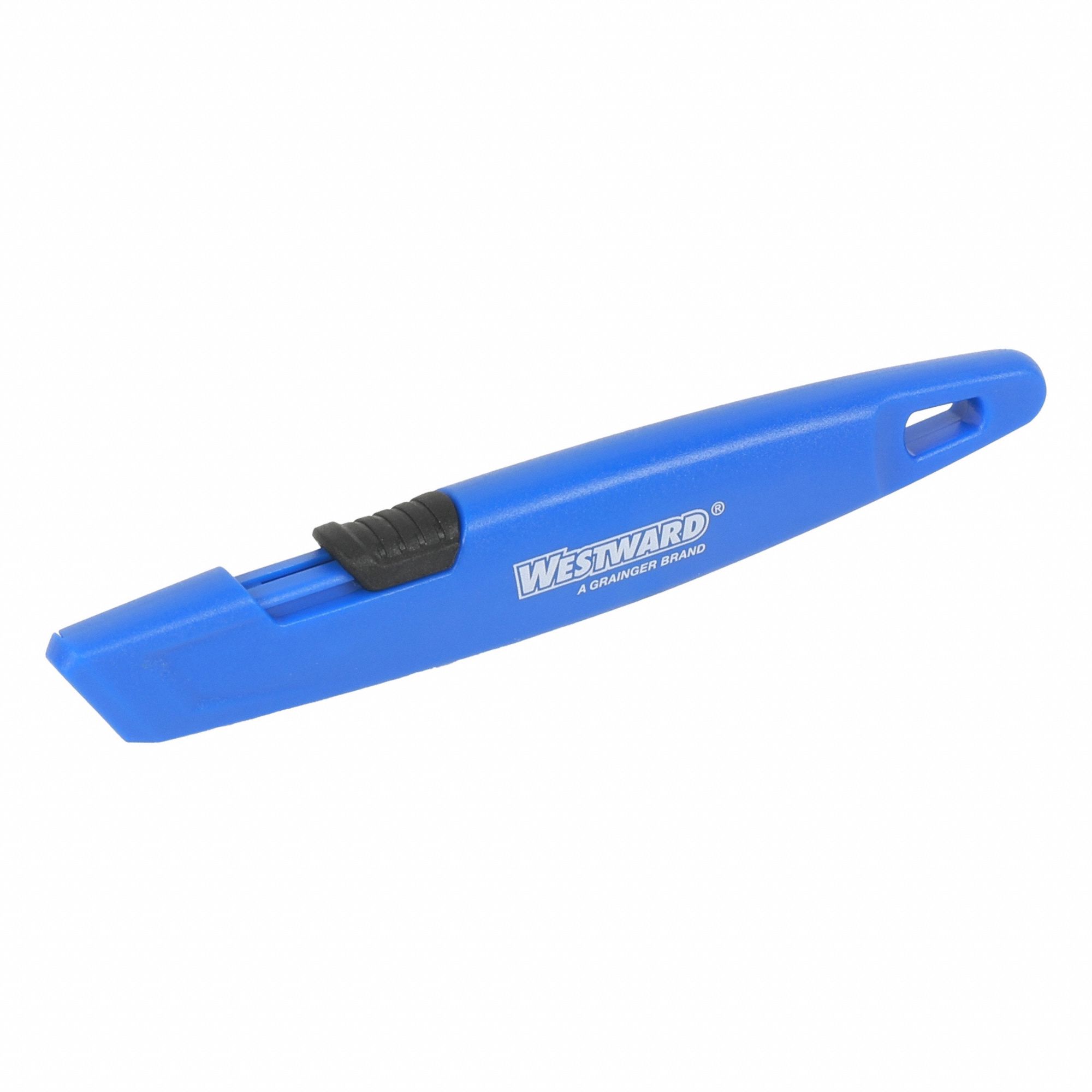 UTILITY KNIFE,6-1/2IN L,BLUE HANDLE