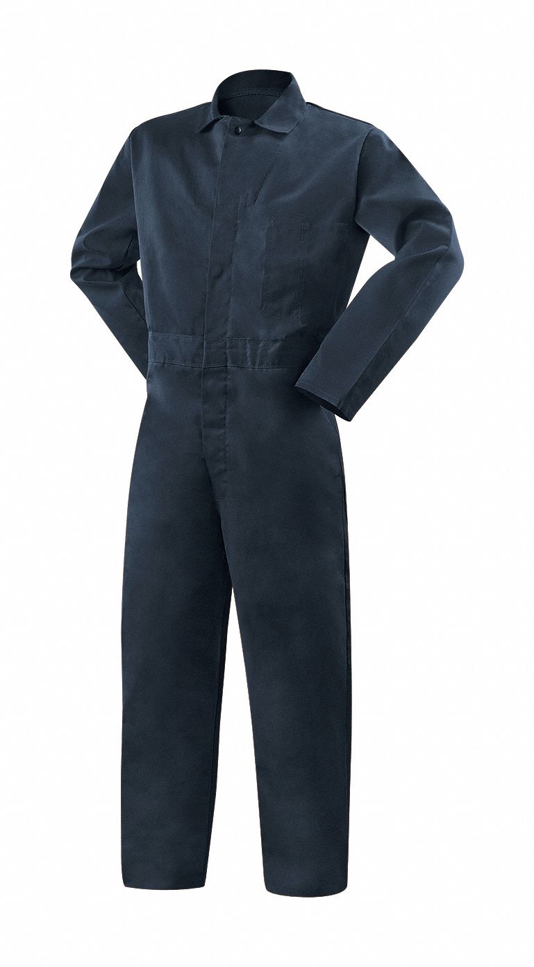 STEINER INDUSTRIES 1065-L FR Cotton Coveralls,Cotton,L,Men 793P47