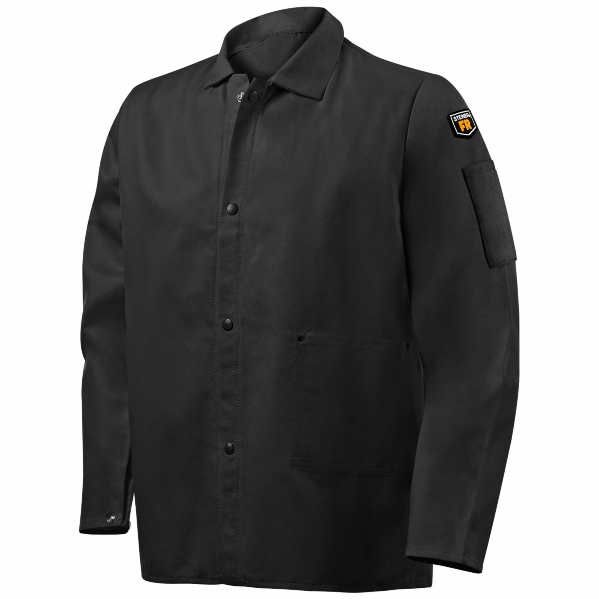 STEINER INDUSTRIES, Men's, Cotton ( 9 oz ), FR Welding Jackets 793P59