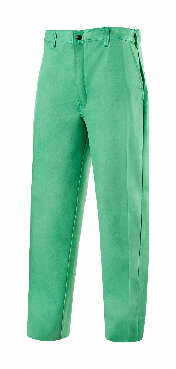 STEINER INDUSTRIES FR COTTON WELDING PANTS,COTTON,M,MEN Welding Chaps