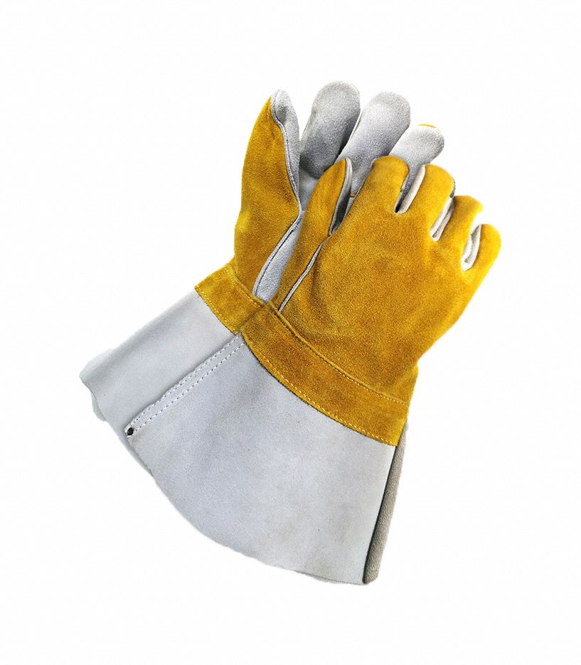 Straight Thumb, Gauntlet Cuff, Welding Gloves 793PK9649AG712