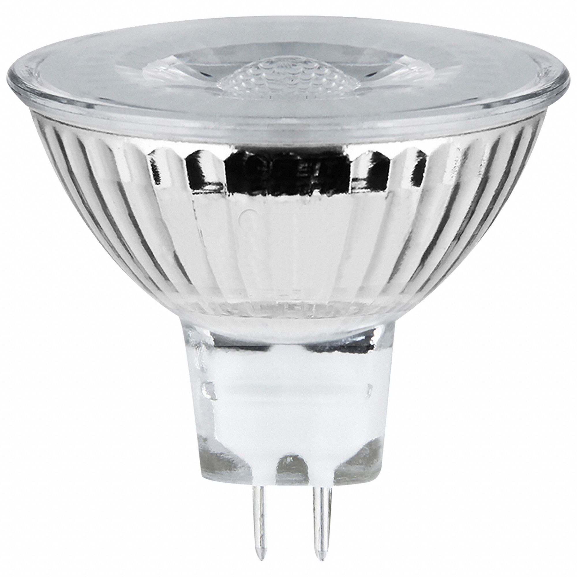 Compact LED Bulb: LED, MR16, 2-Pin (GU5.3), 4 W Watt, 3000K, 300 lm Light Output, 12 V